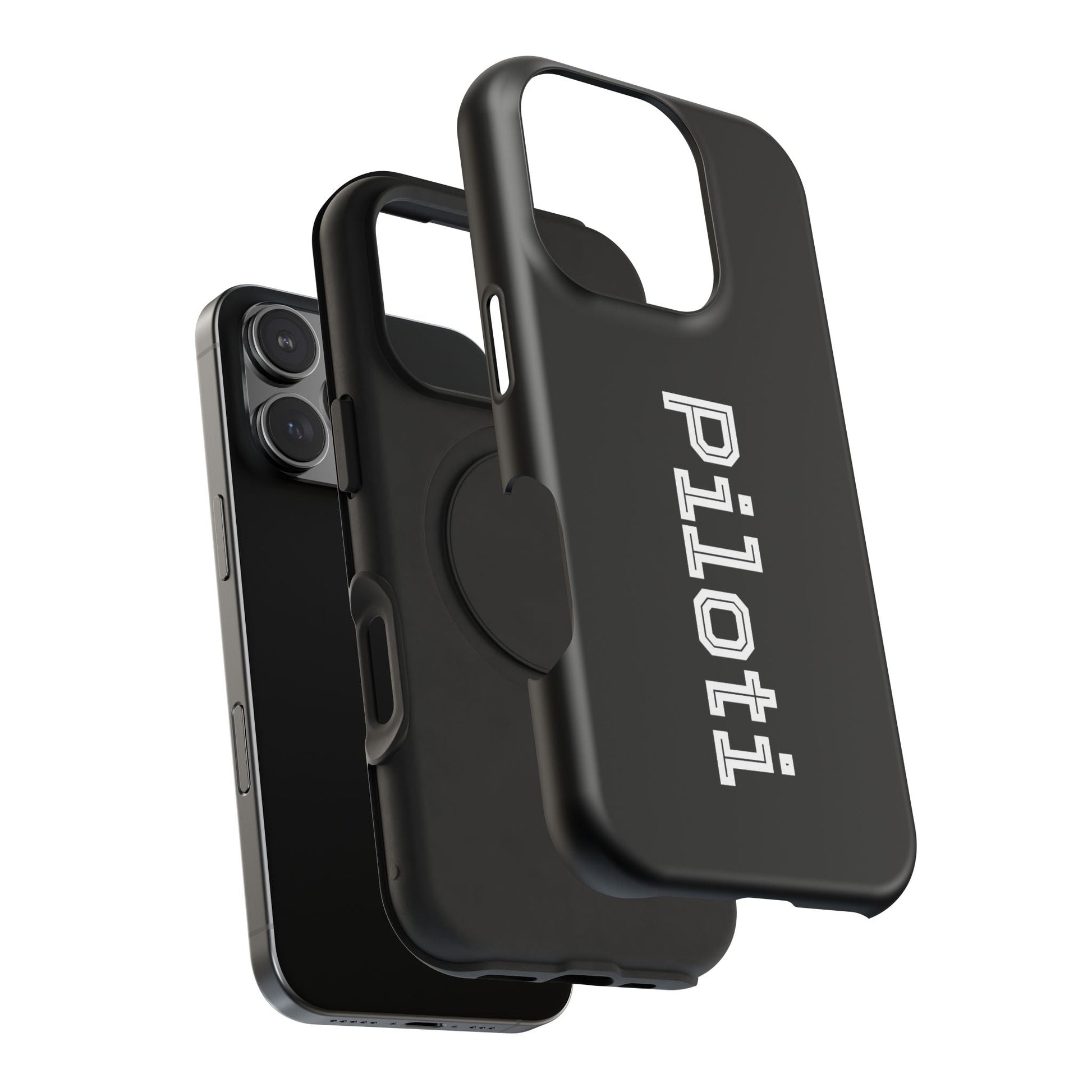 Impact-Resistant Smartphone Cases in black Printify