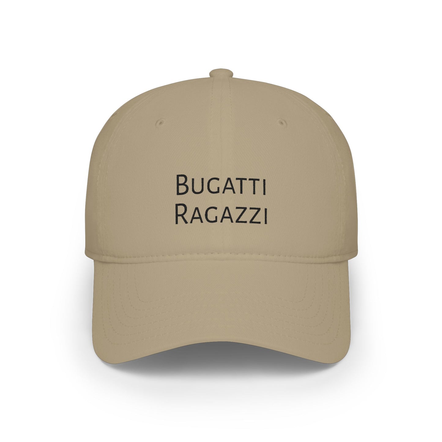 Bugatti Ragazzi Black Baseball Cap Printify