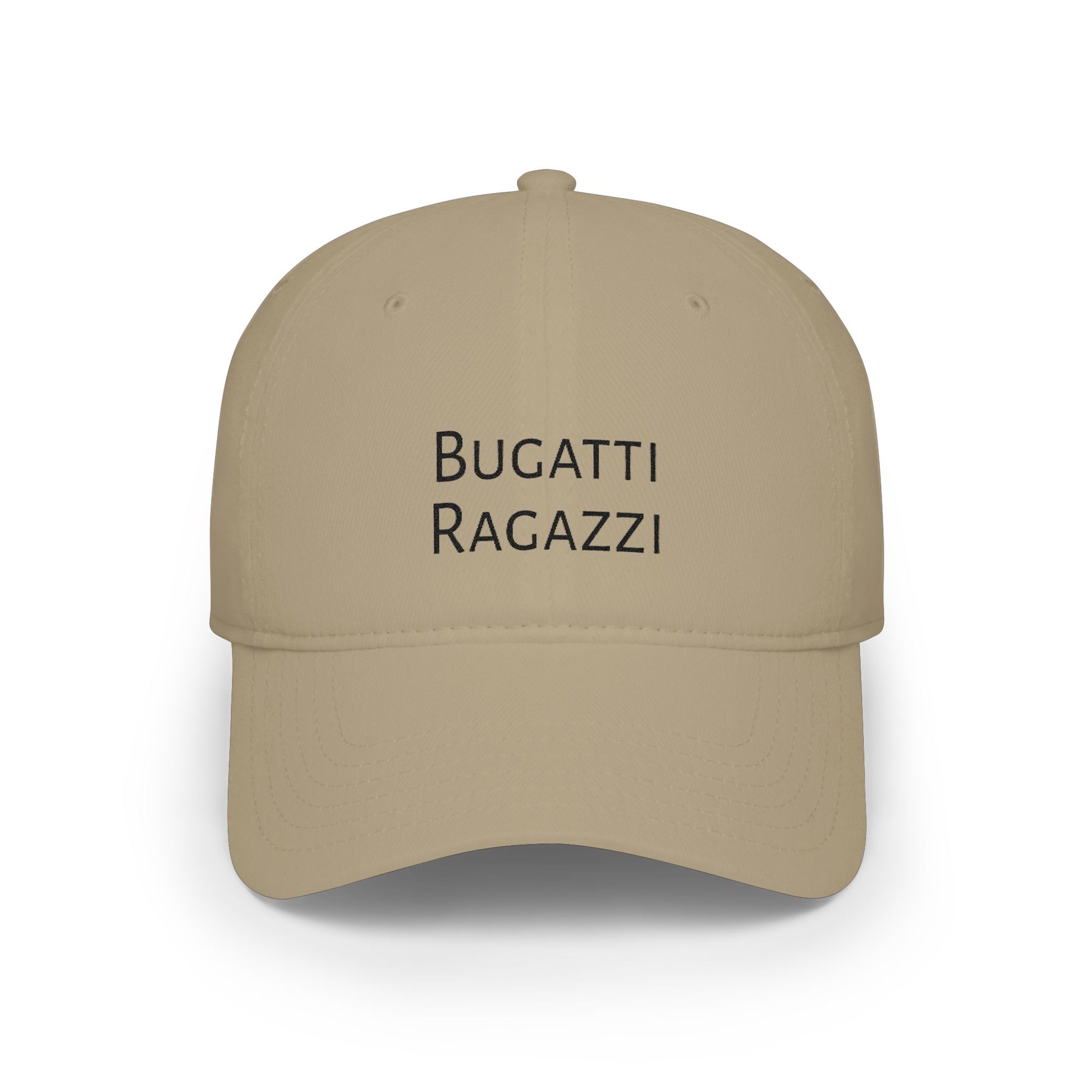 Bugatti Ragazzi Black Baseball Cap Printify