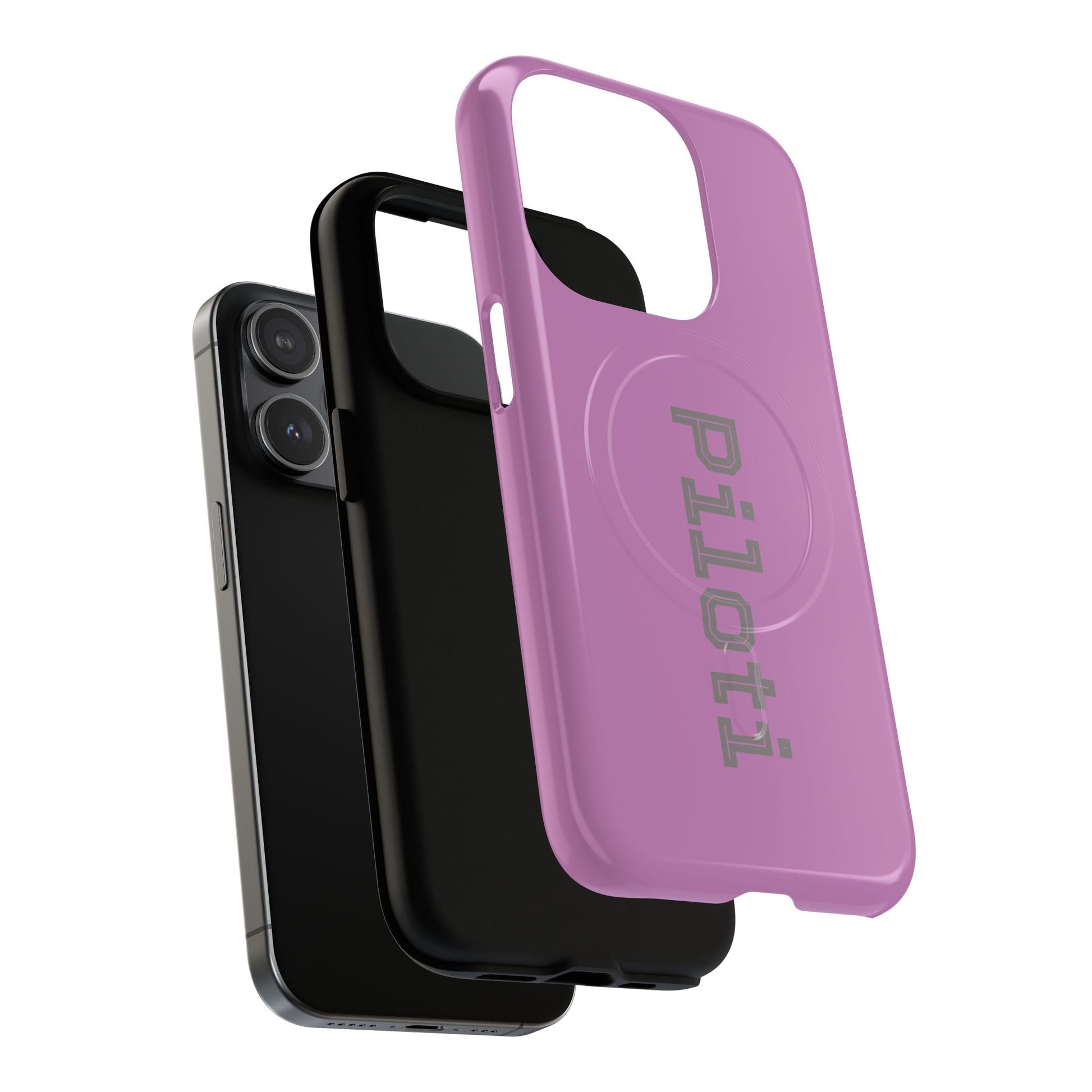 Tough Magnetic iPhone Cases Piloti in pink Printify