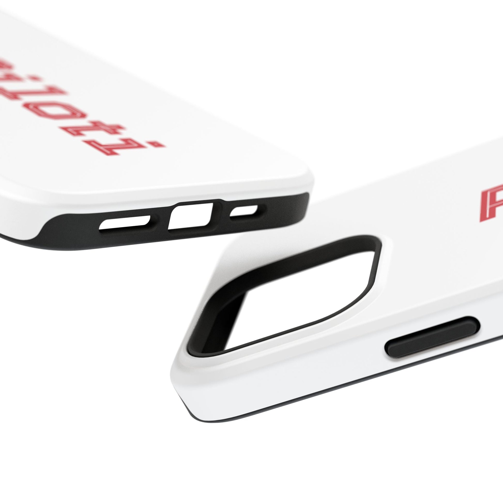 Impact-Resistant Smartphone Cases in white Printify