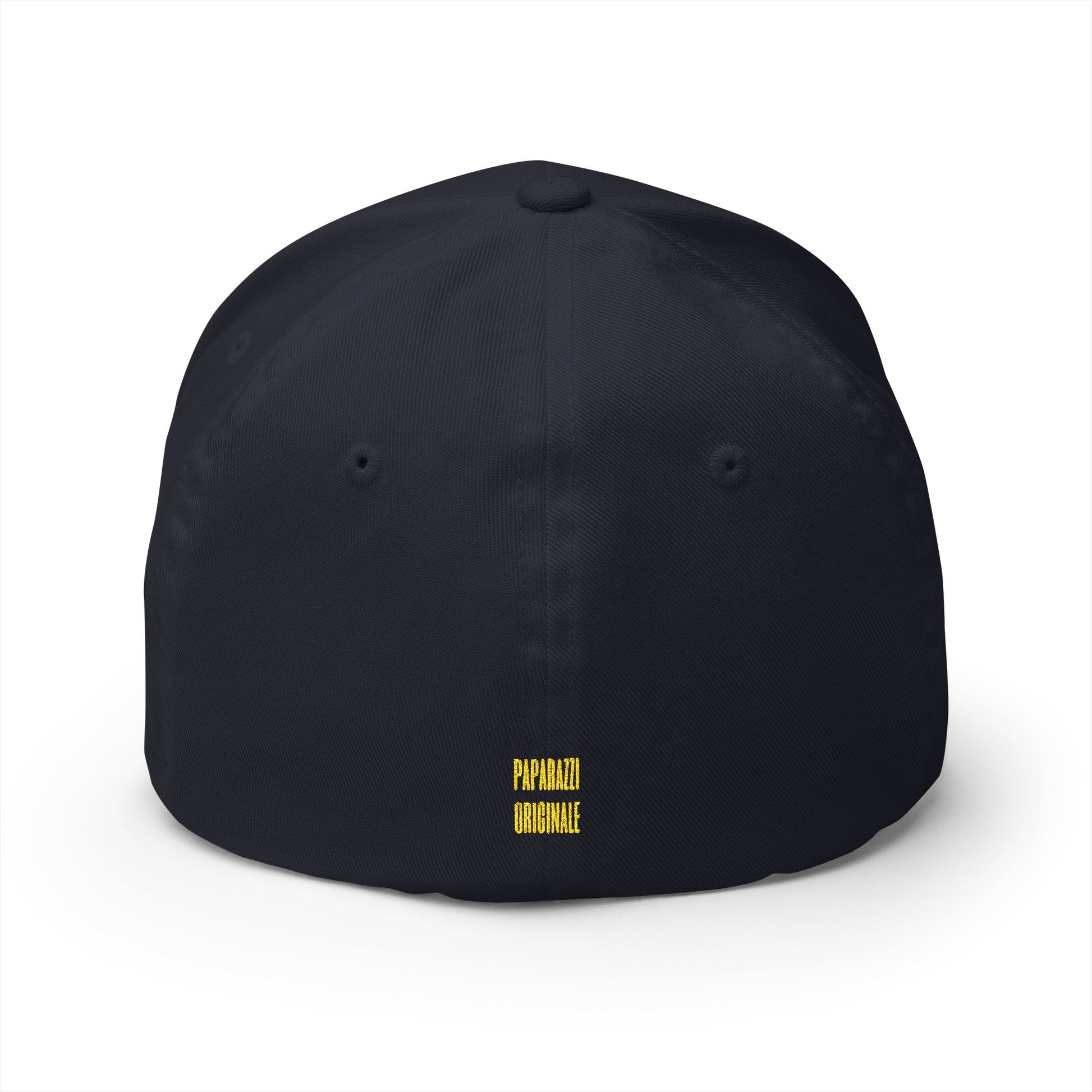 POS Gold Logo Closed Back Cap Printify