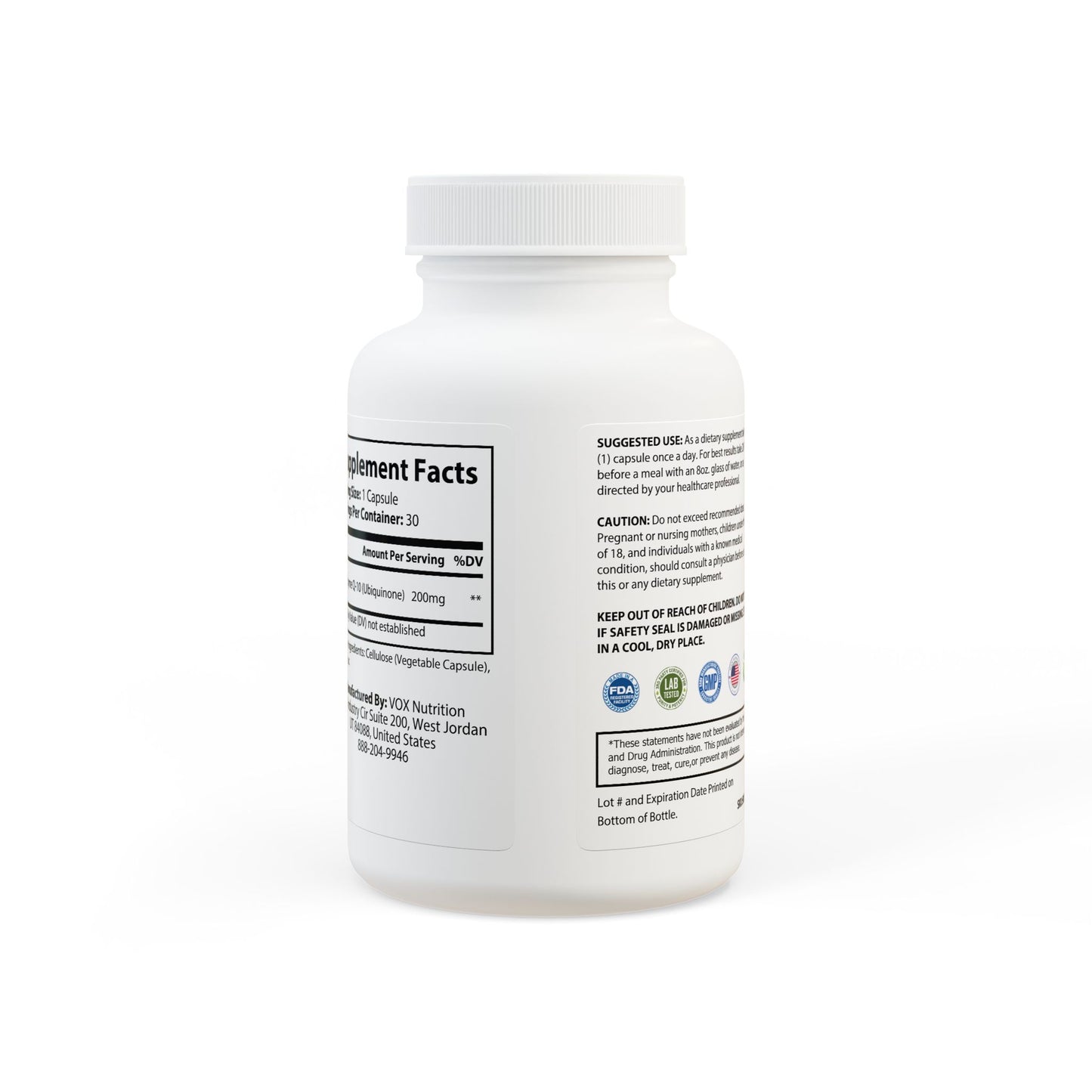 CoQ10 Ubiquinone Supplement