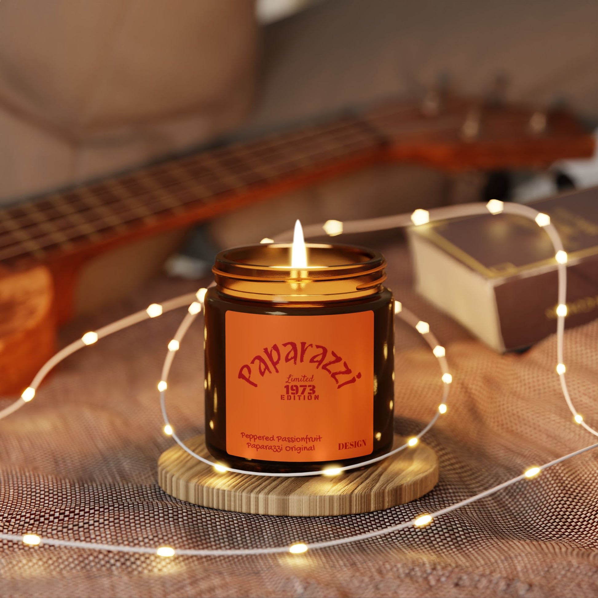 Scented Soy Candle Peppered Passionfruit Printify