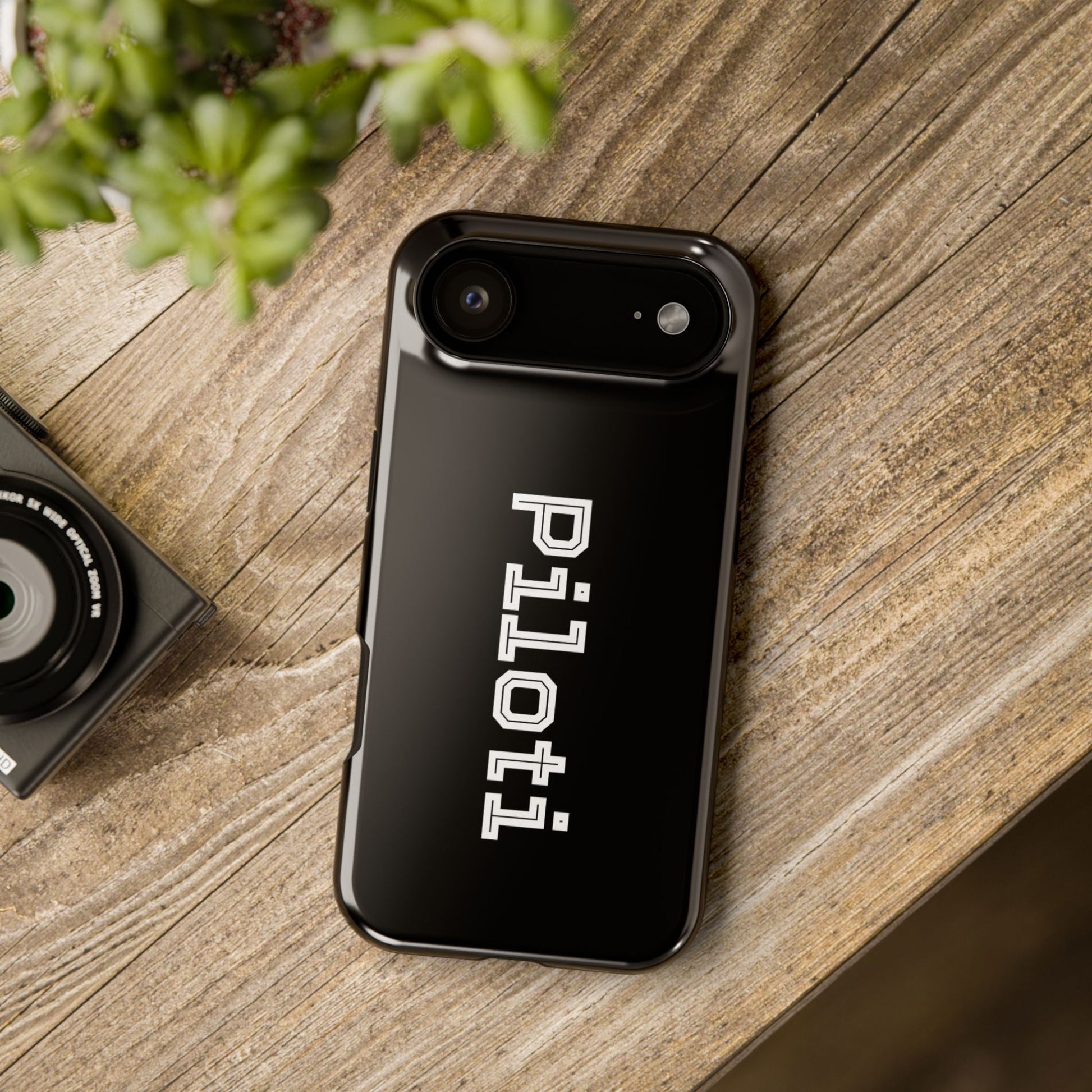 Impact-Resistant Smartphone Cases in black Printify