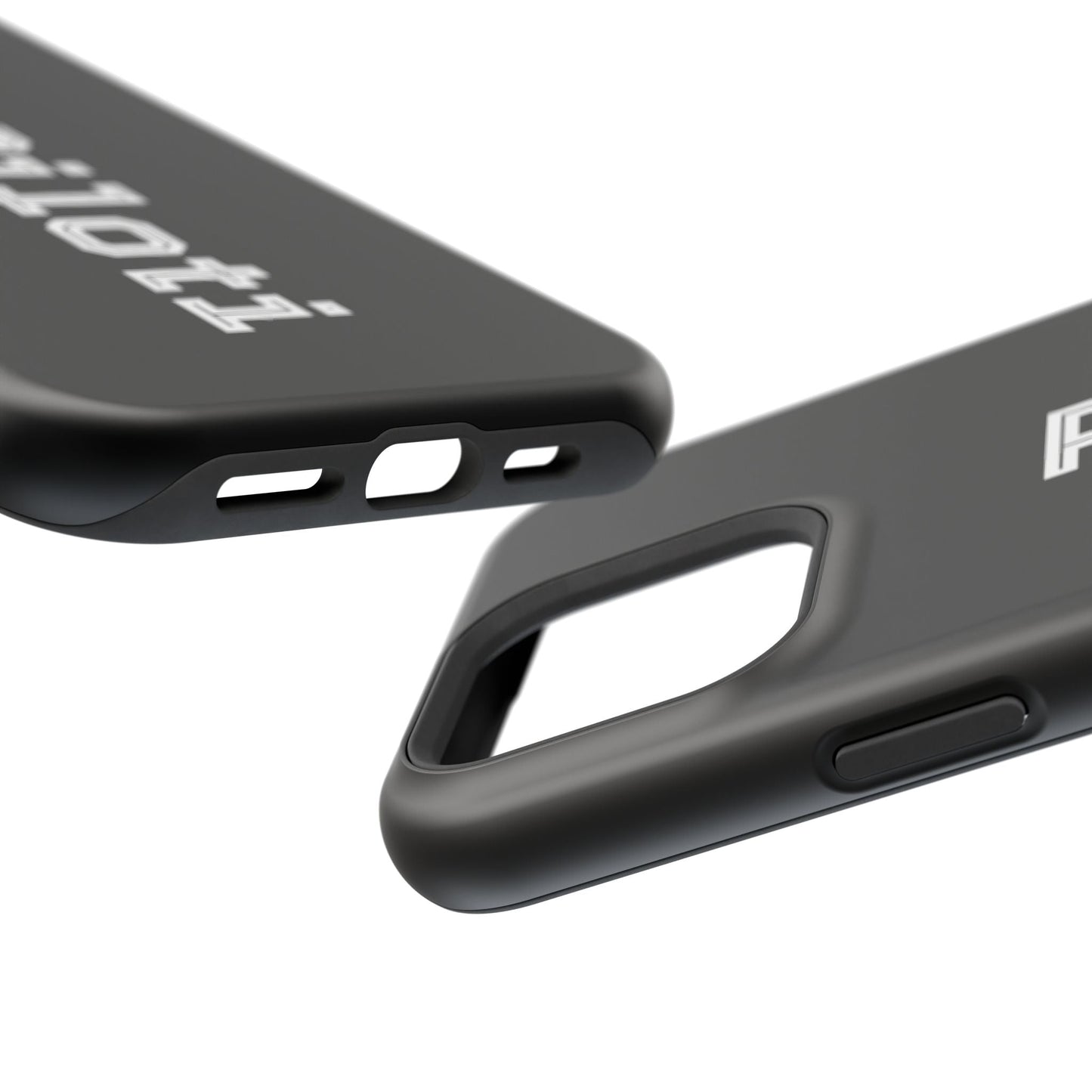 Impact-Resistant Smartphone Cases in black Printify