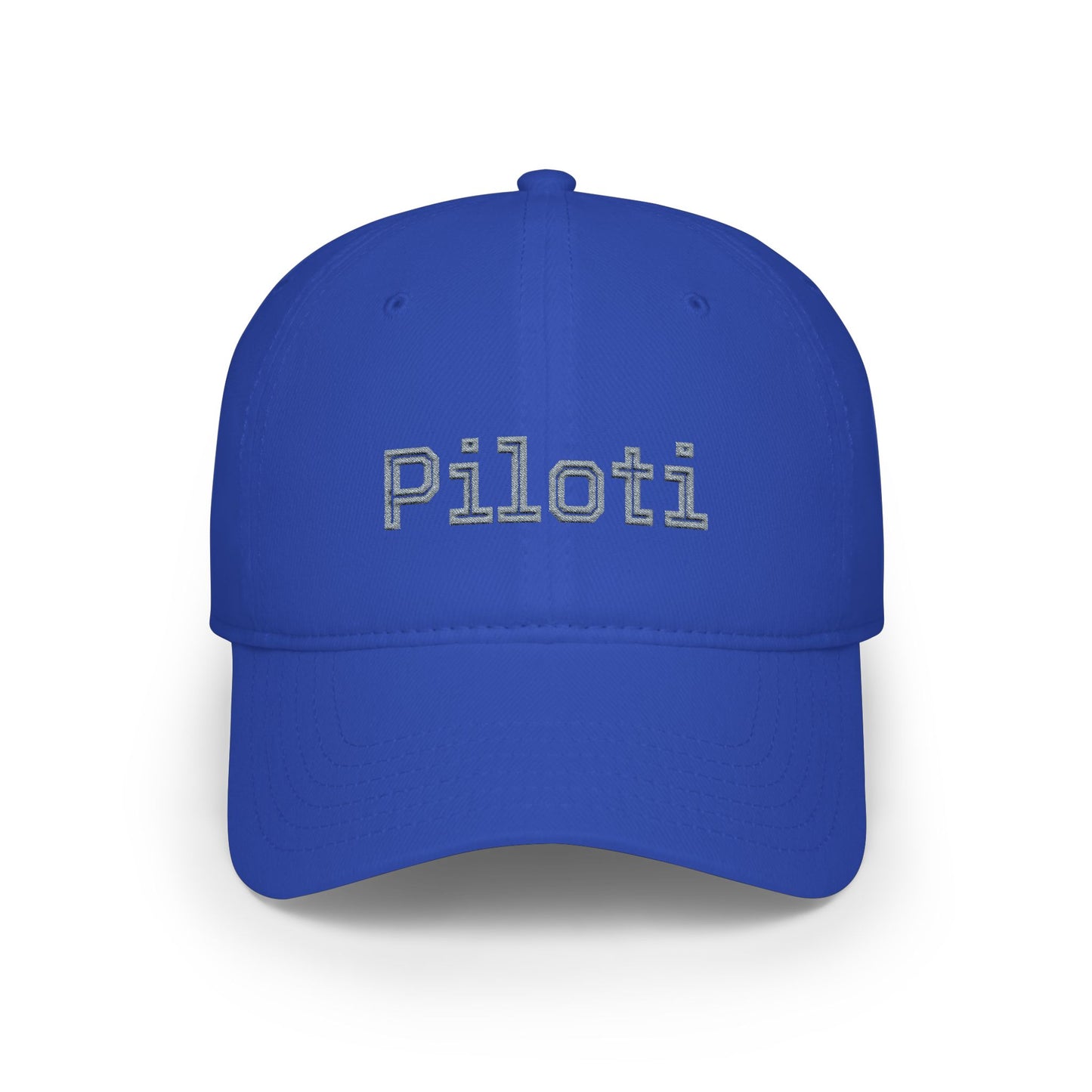 Royal Piloti Baseball Cap Embroidered with Grey front - UpNorth SPORTS