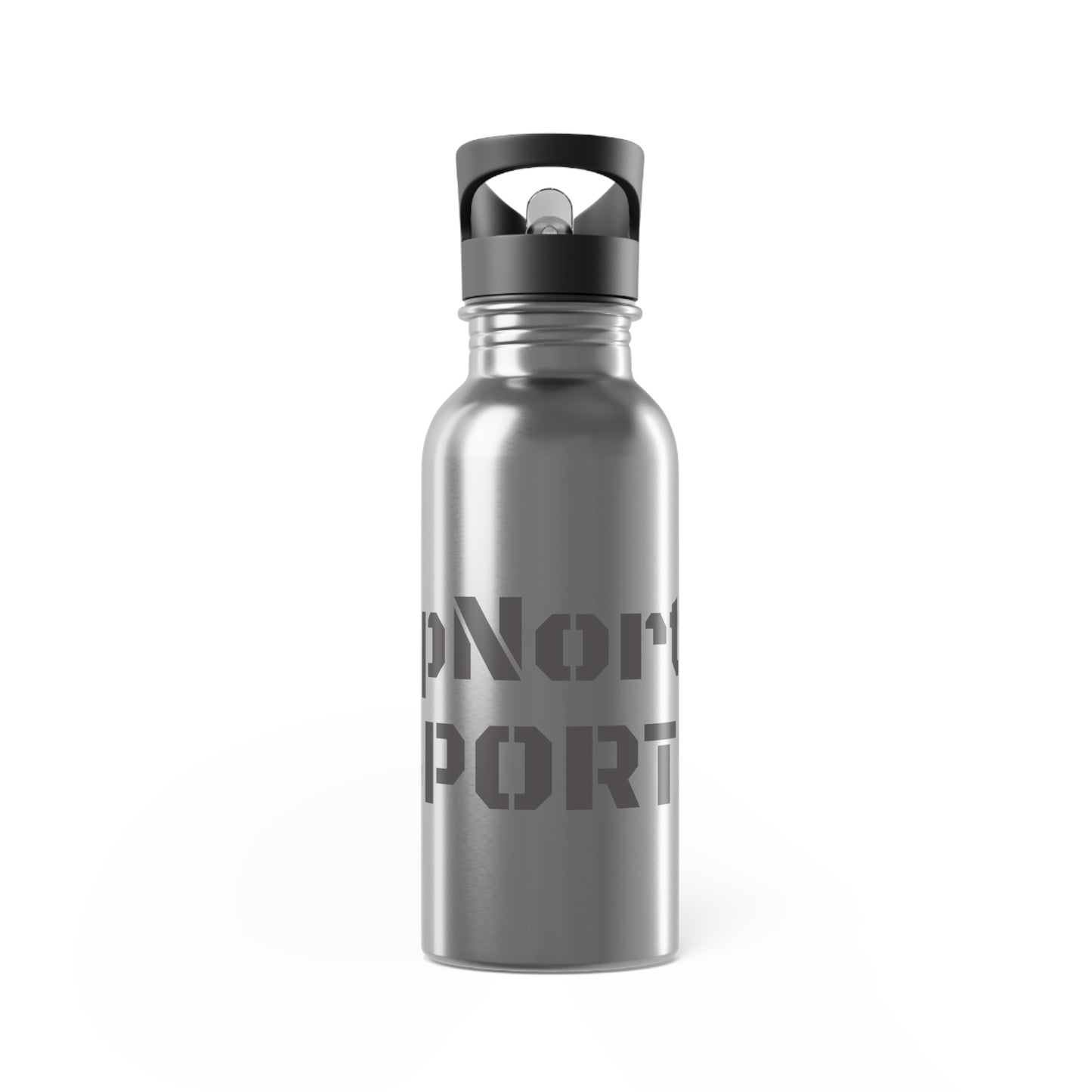 Drinking Bottle Stainless Steel Silver Grey UpNorth Sports