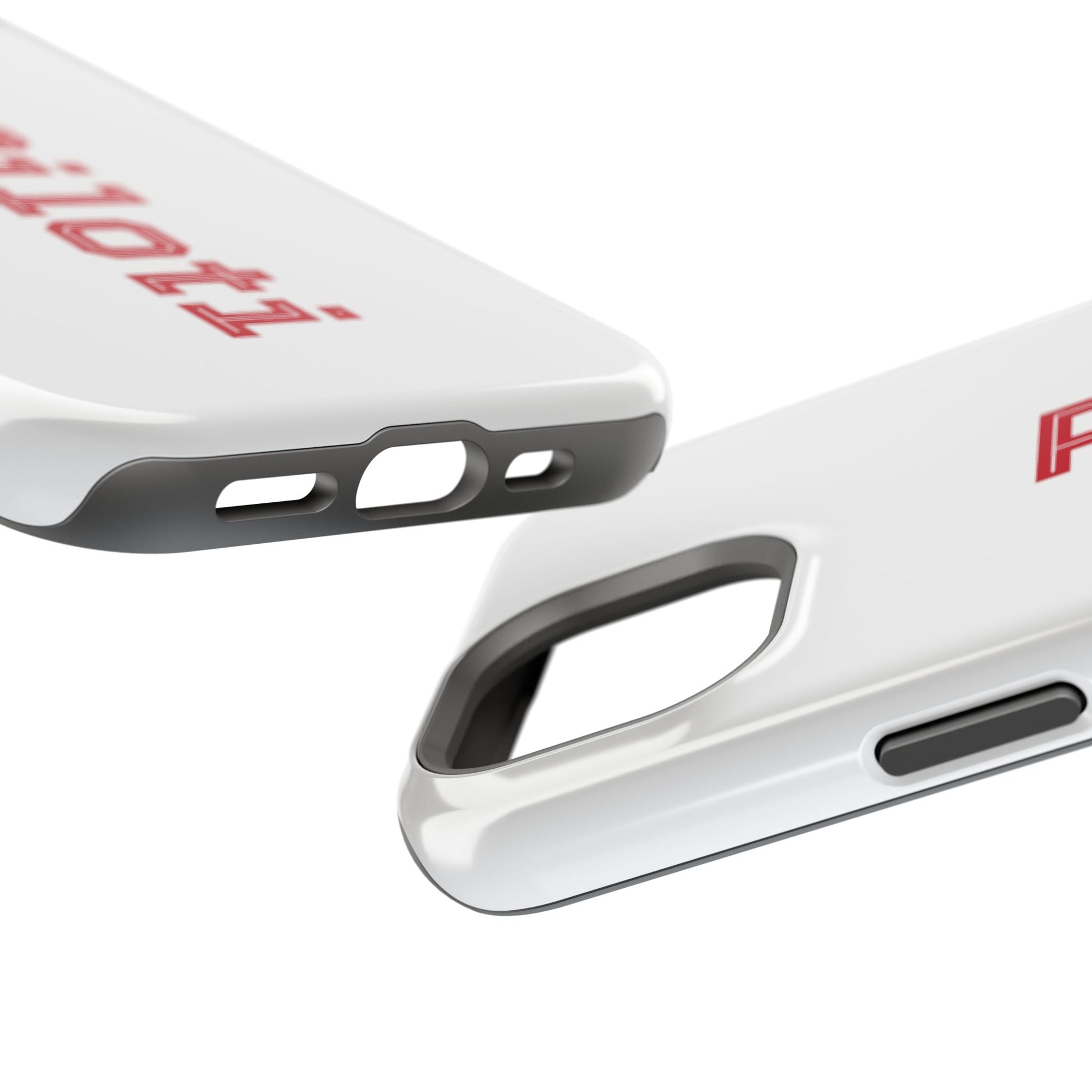 Impact-Resistant Smartphone Cases in white Printify