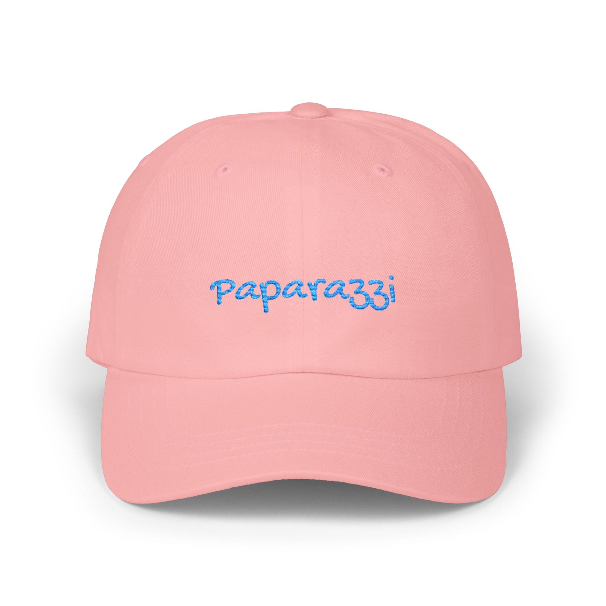 Pink Paparazzi Aqua Classic Cap front - Paparazzi Original