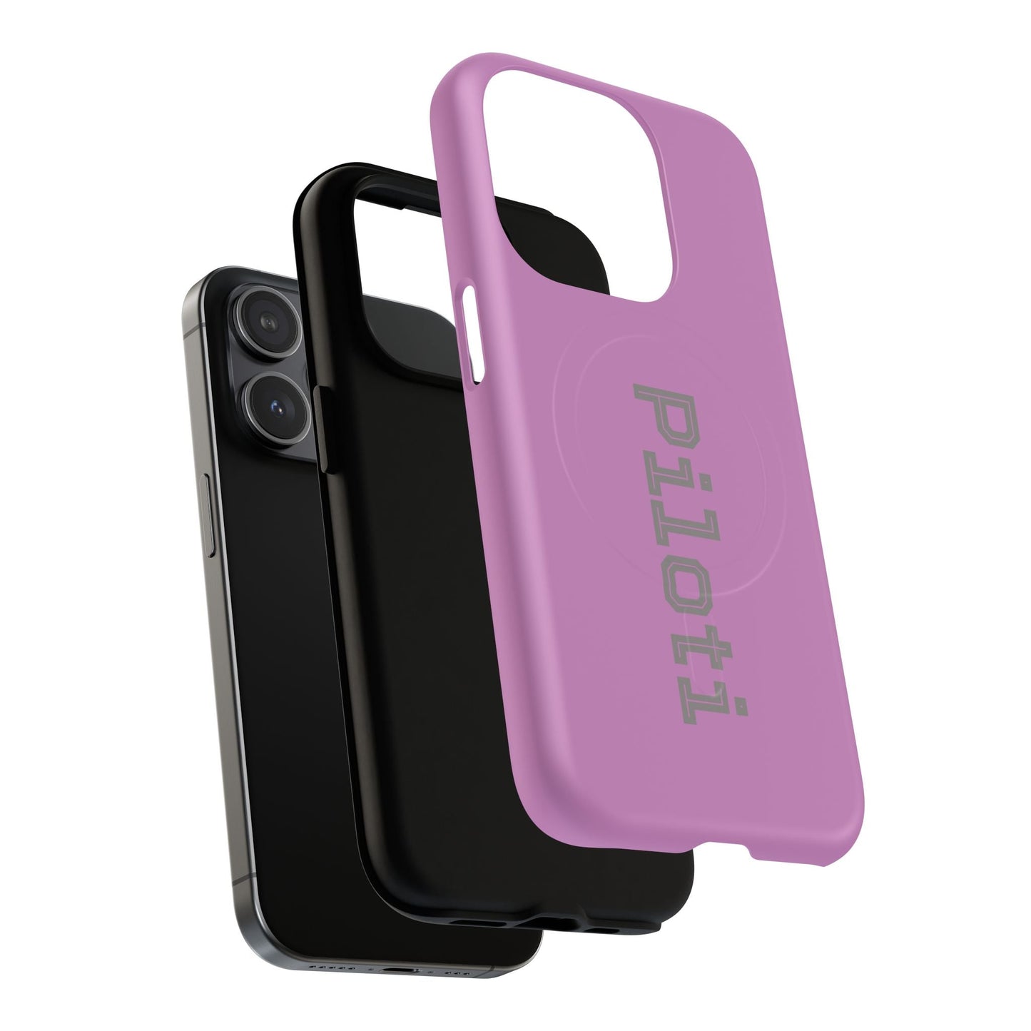 Tough Magnetic iPhone Cases Piloti in pink Printify