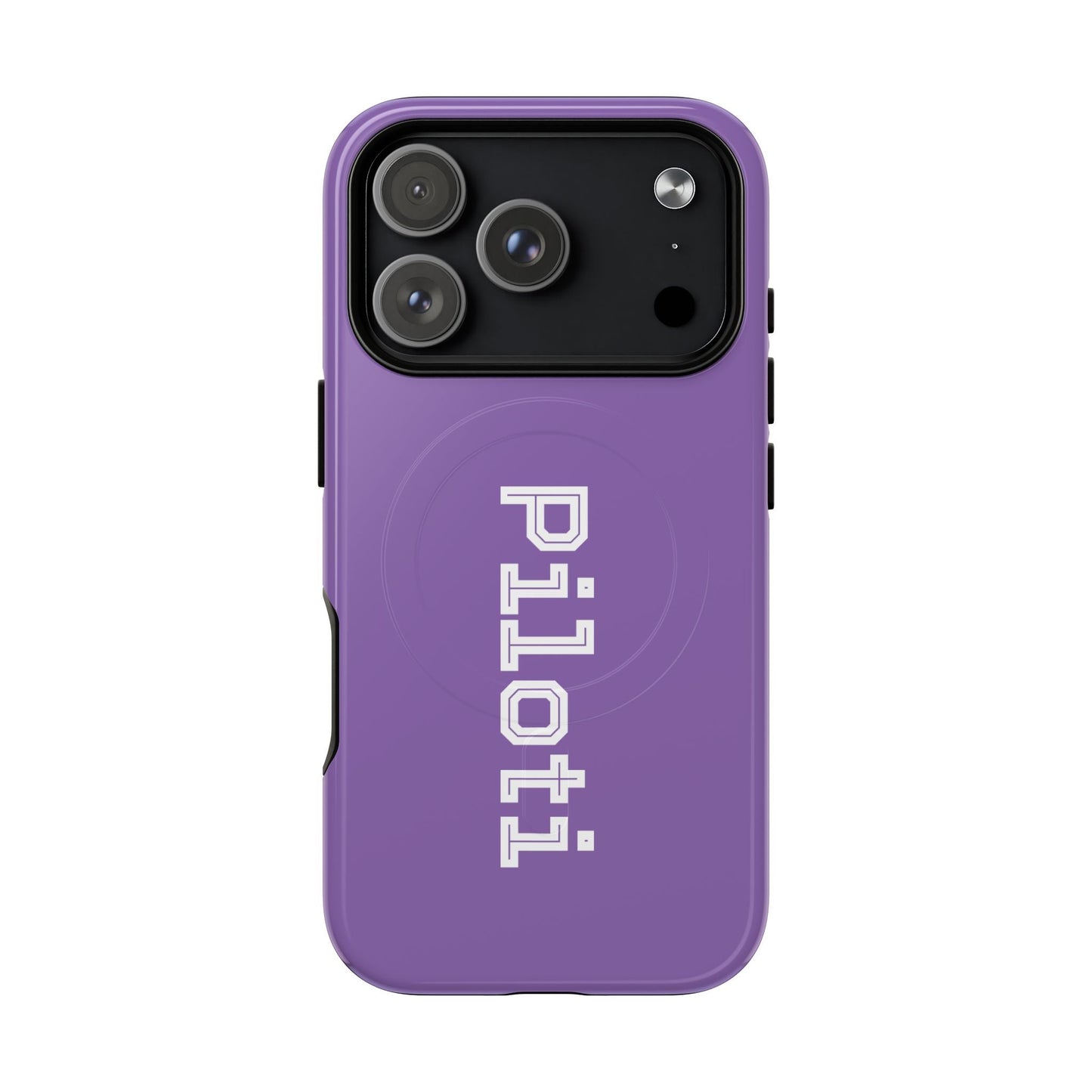 Tough Magnetic iPhone Cases Piloti in light purple Printify