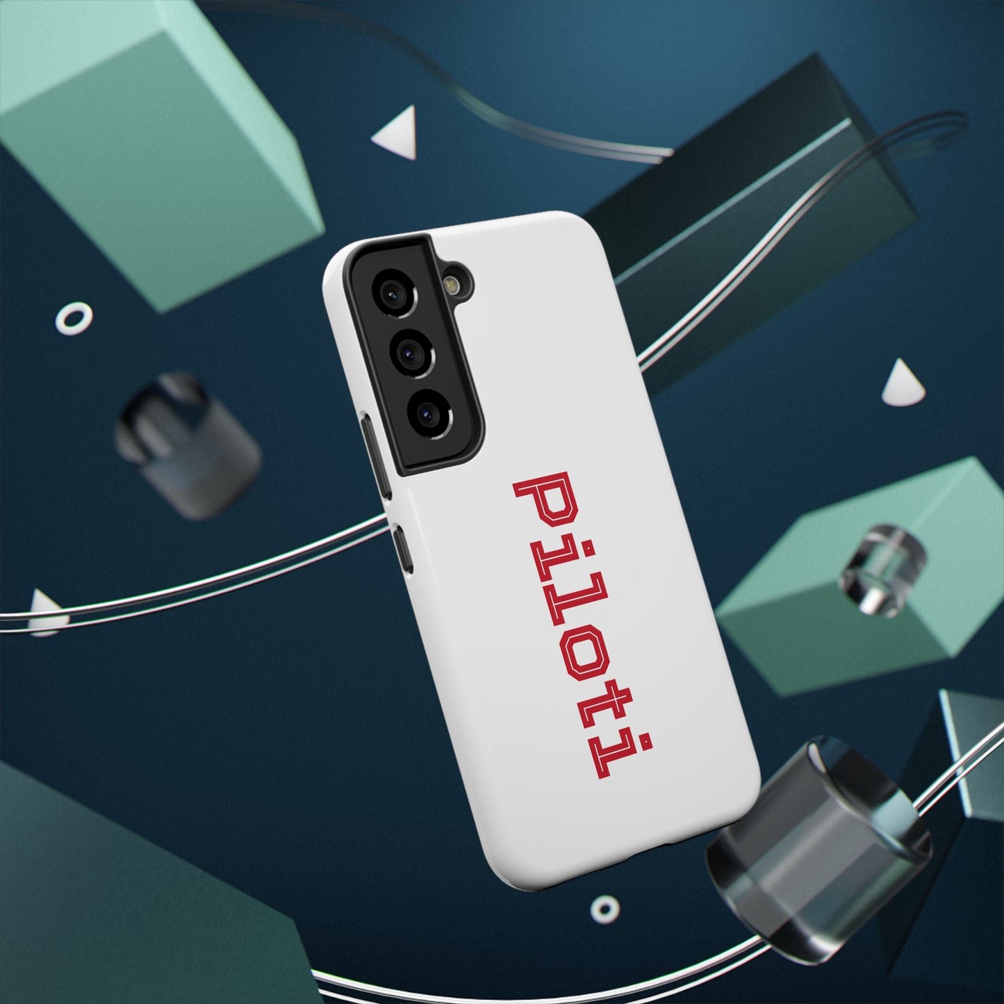 Impact-Resistant Smartphone Cases in white Printify