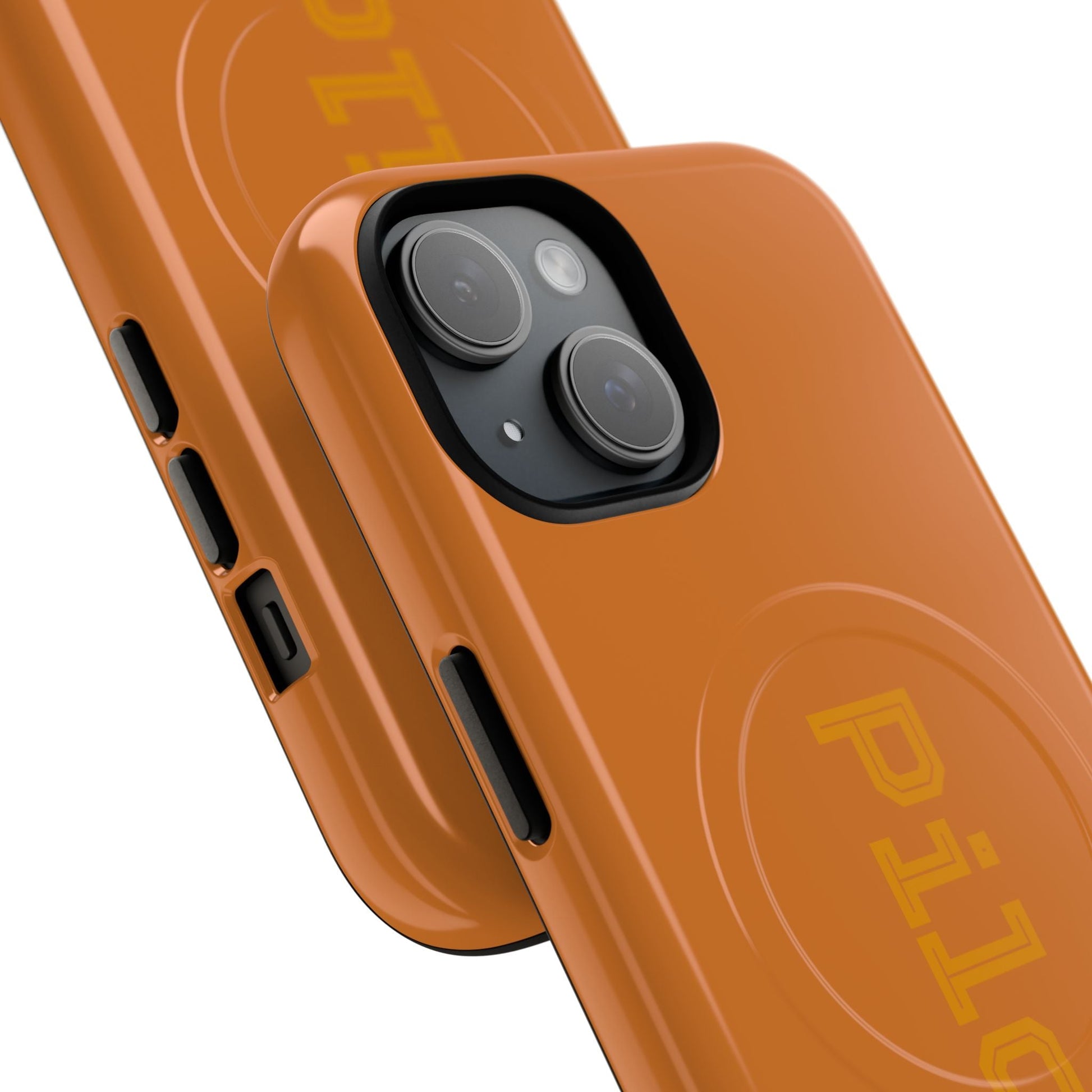 Tough Magnetic iPhone Cases Piloti in orange Printify