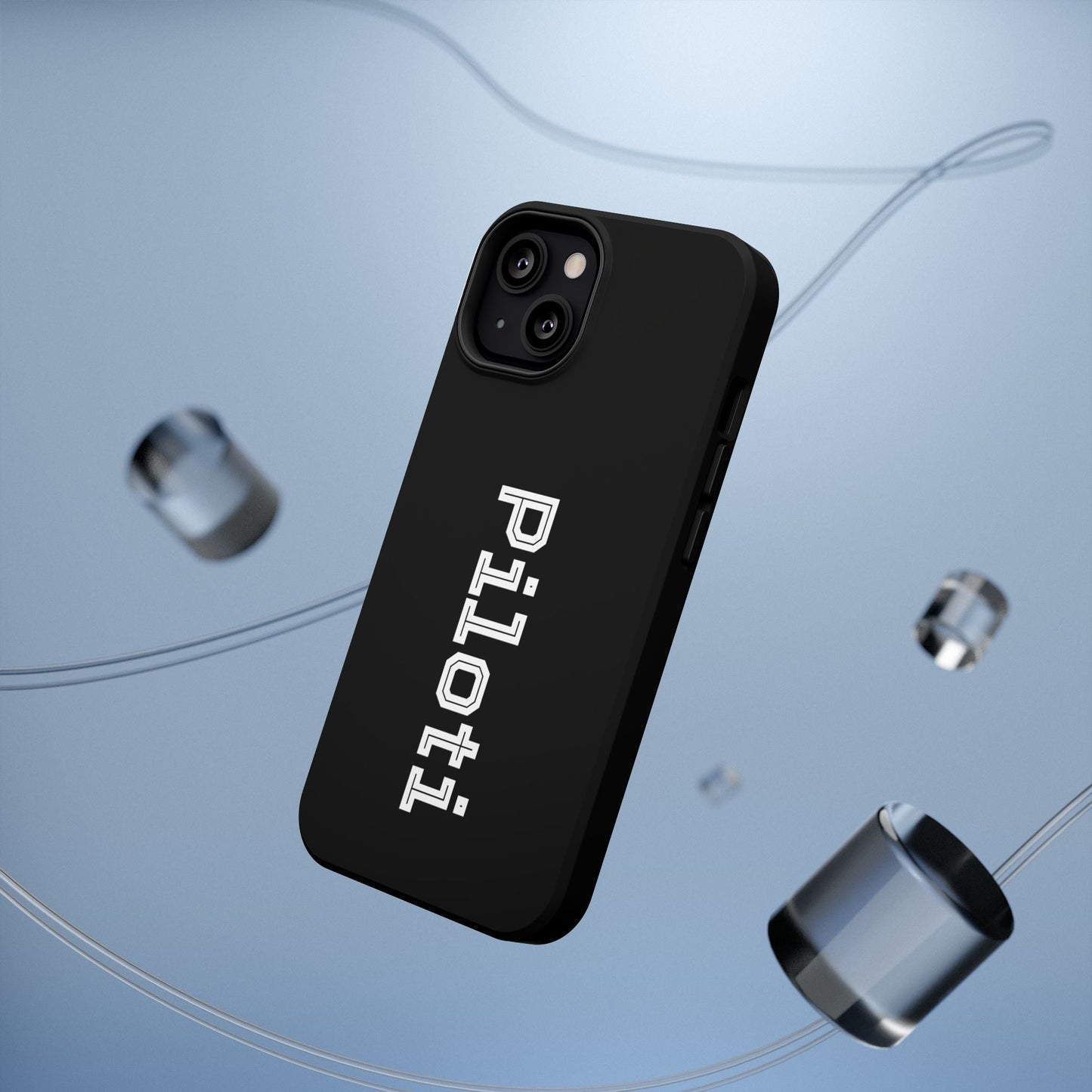 Impact-Resistant Smartphone Cases in black Printify