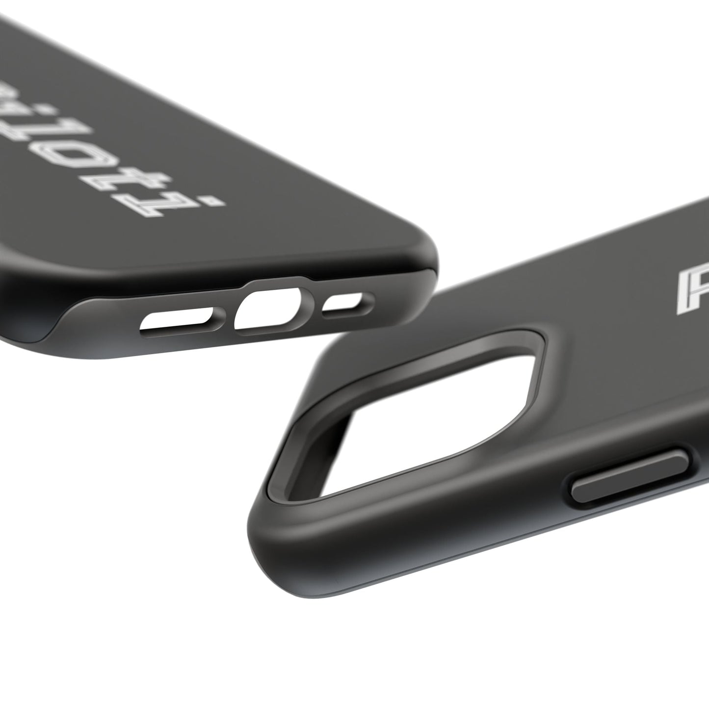 Impact-Resistant Smartphone Cases in black Printify