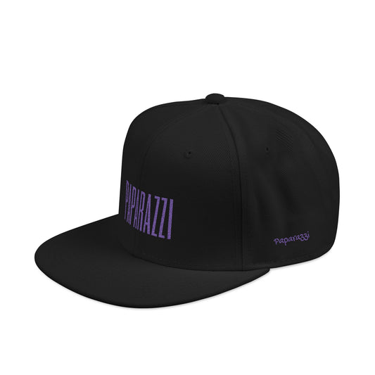 Paparazzi Purple Flat Visor Cap Printify