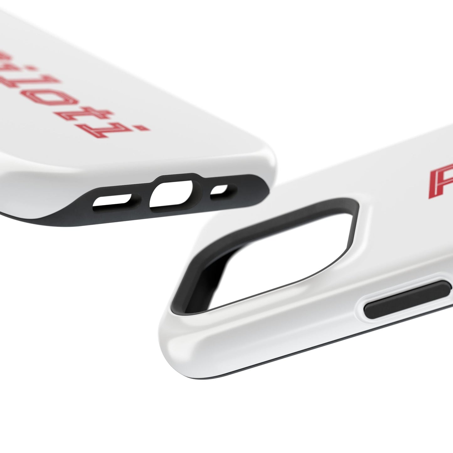 Impact-Resistant Smartphone Cases in white Printify