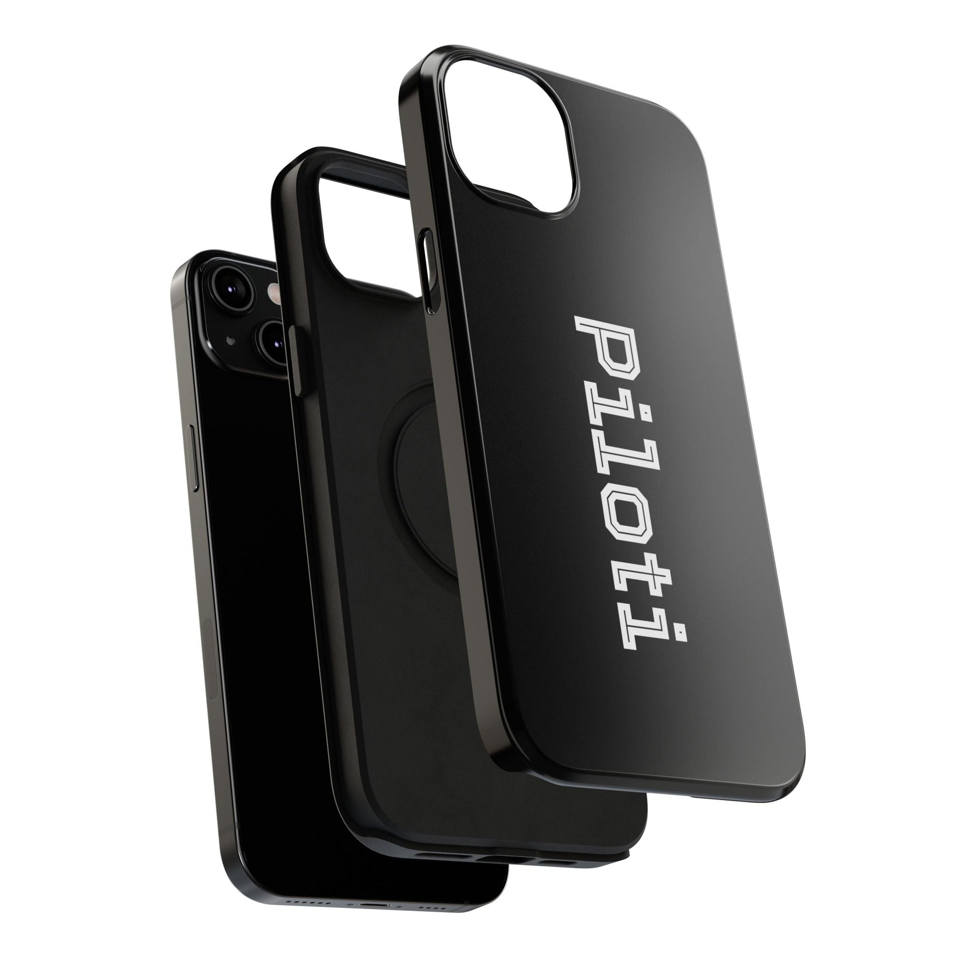 Impact-Resistant Smartphone Cases in black Printify