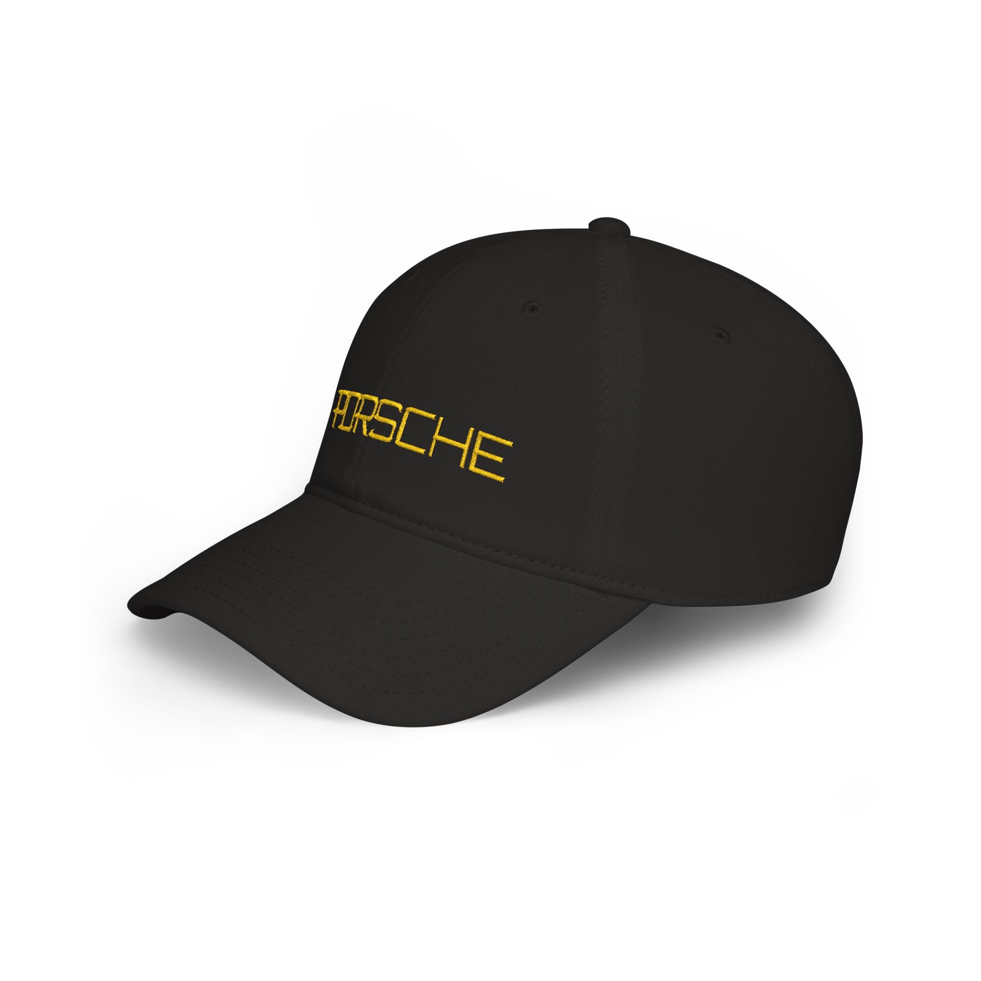 Porsche Gold Baseball Cap Printify