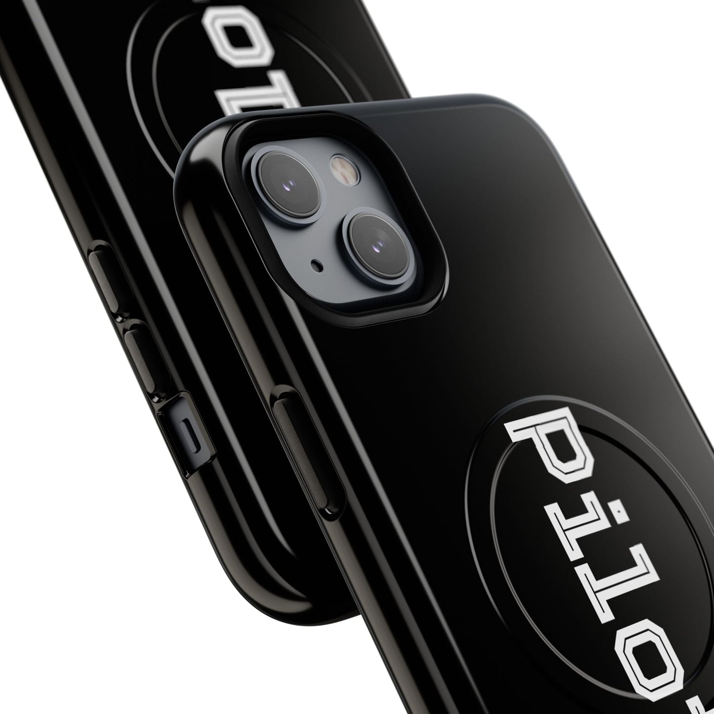Tough Magnetic iPhone Cases Piloti in black Printify