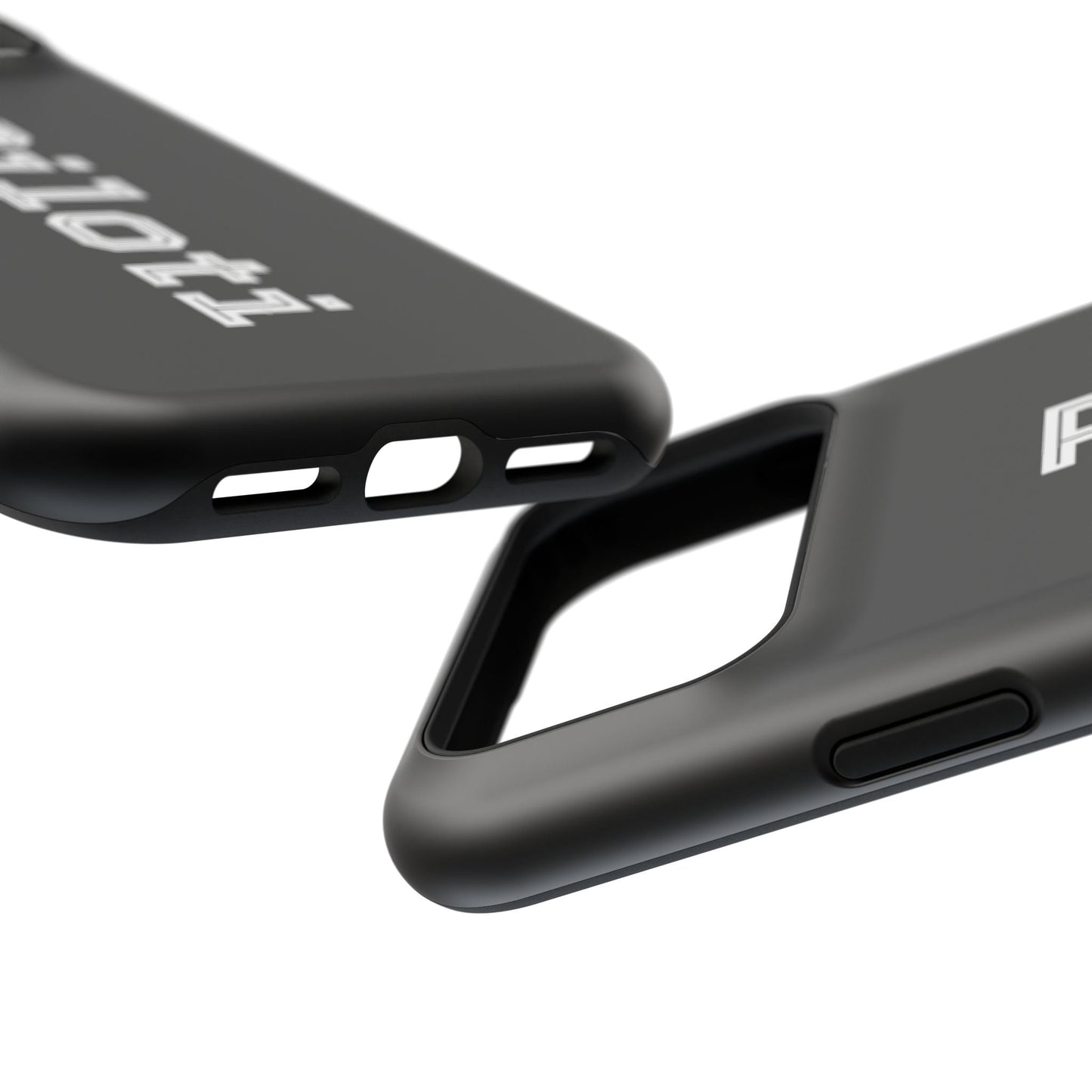 Impact-Resistant Smartphone Cases in black Printify