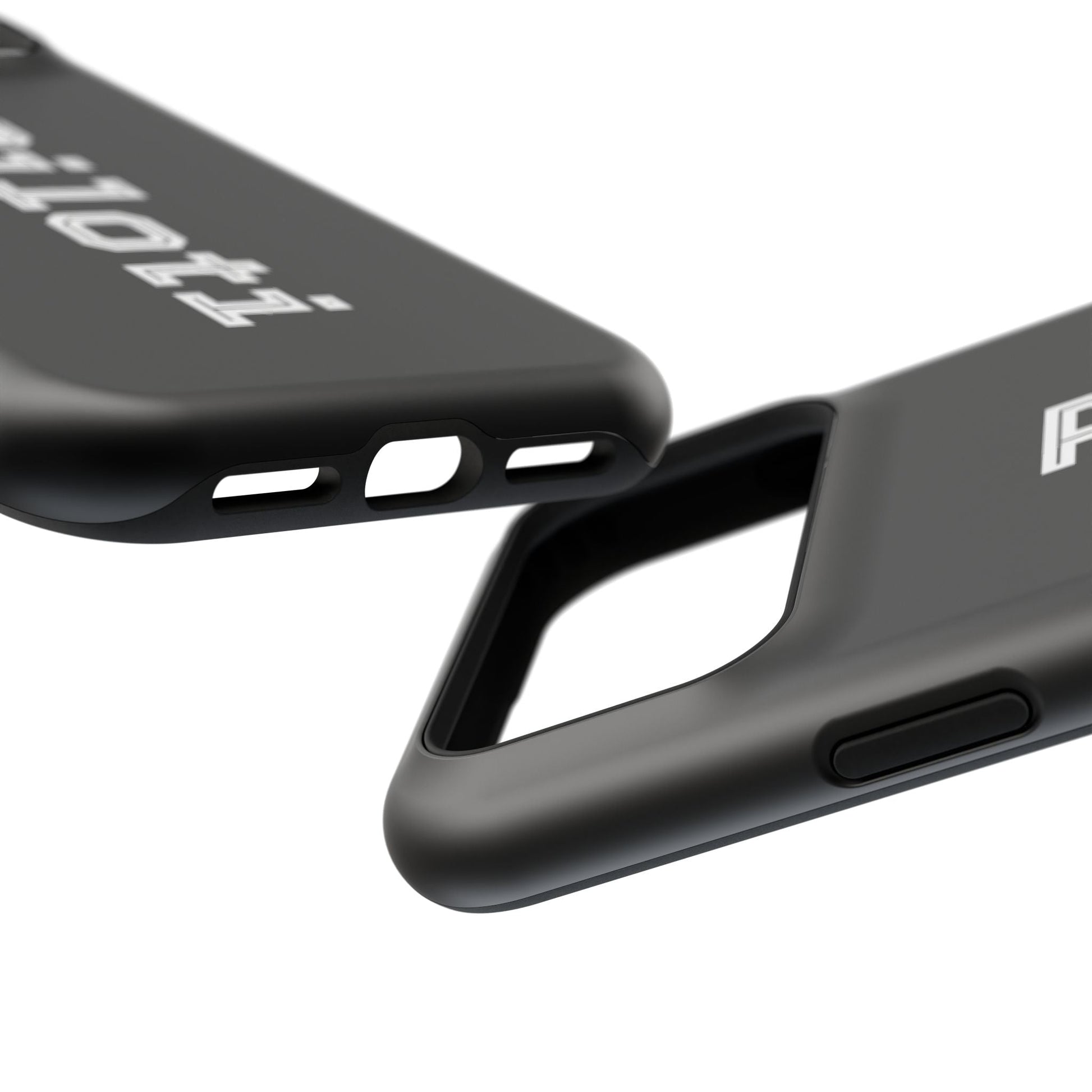 Impact-Resistant Smartphone Cases in black Printify