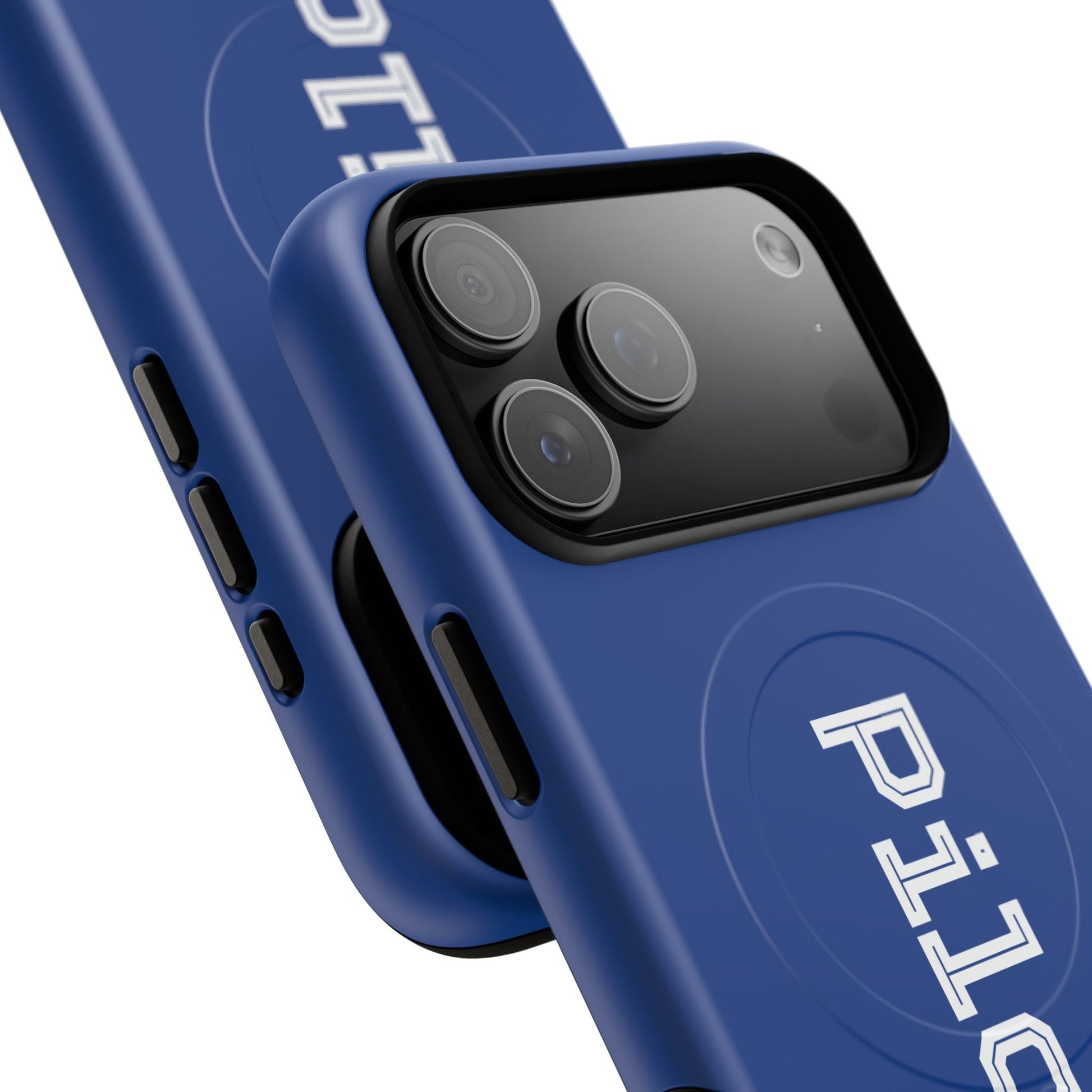 Tough Magnetic iPhone Cases Piloti in navy blue made in matt and gloss finish - UpNorth SPORTS