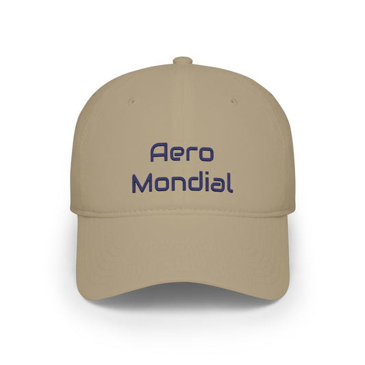 Aero Mondial Navy Baseball Cap Printify
