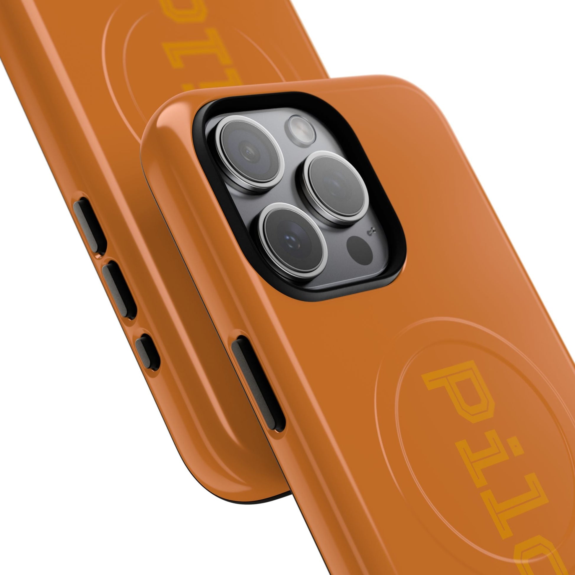 Tough Magnetic iPhone Cases Piloti in orange Printify