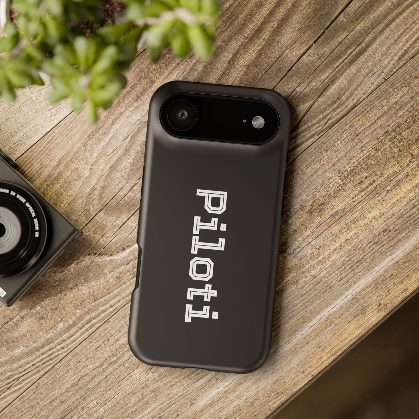Impact-Resistant Smartphone Cases in black Printify