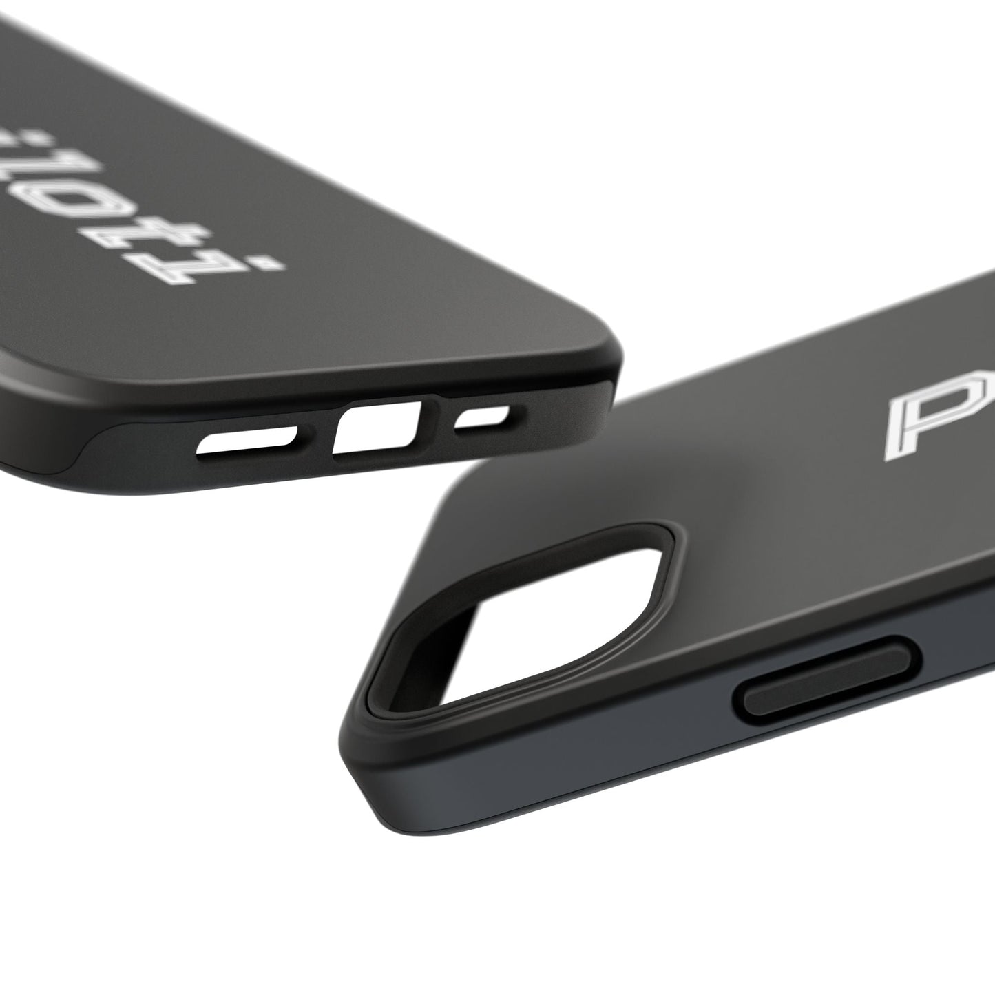 Impact-Resistant Smartphone Cases in black Printify