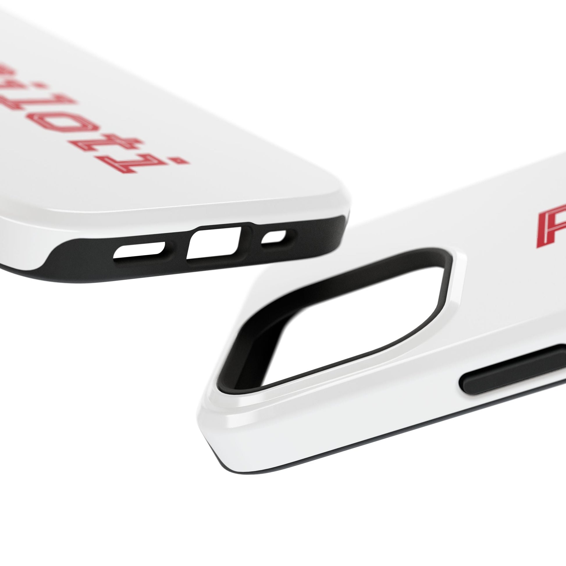 Impact-Resistant Smartphone Cases in white Printify