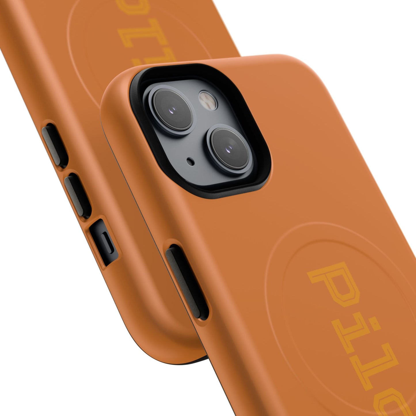 Tough Magnetic iPhone Cases Piloti in orange Printify