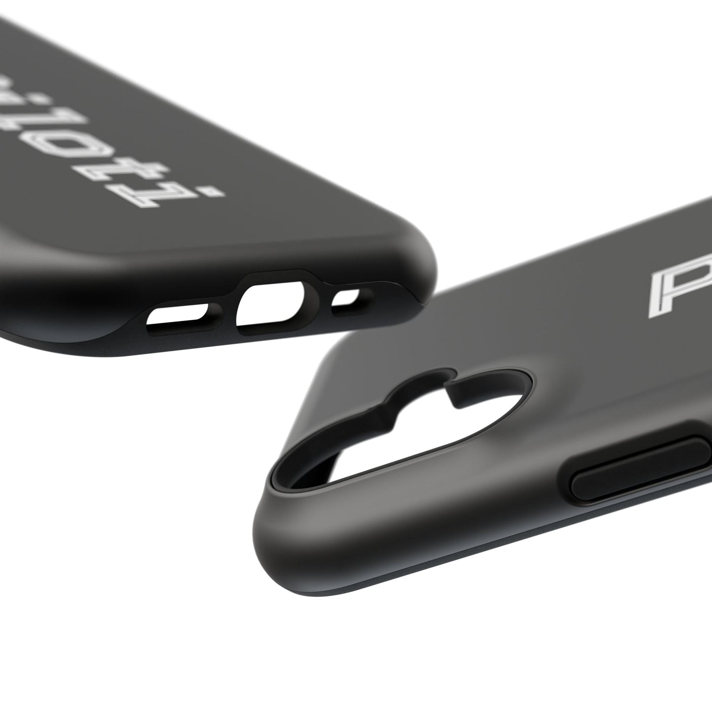 Impact-Resistant Smartphone Cases in black Printify