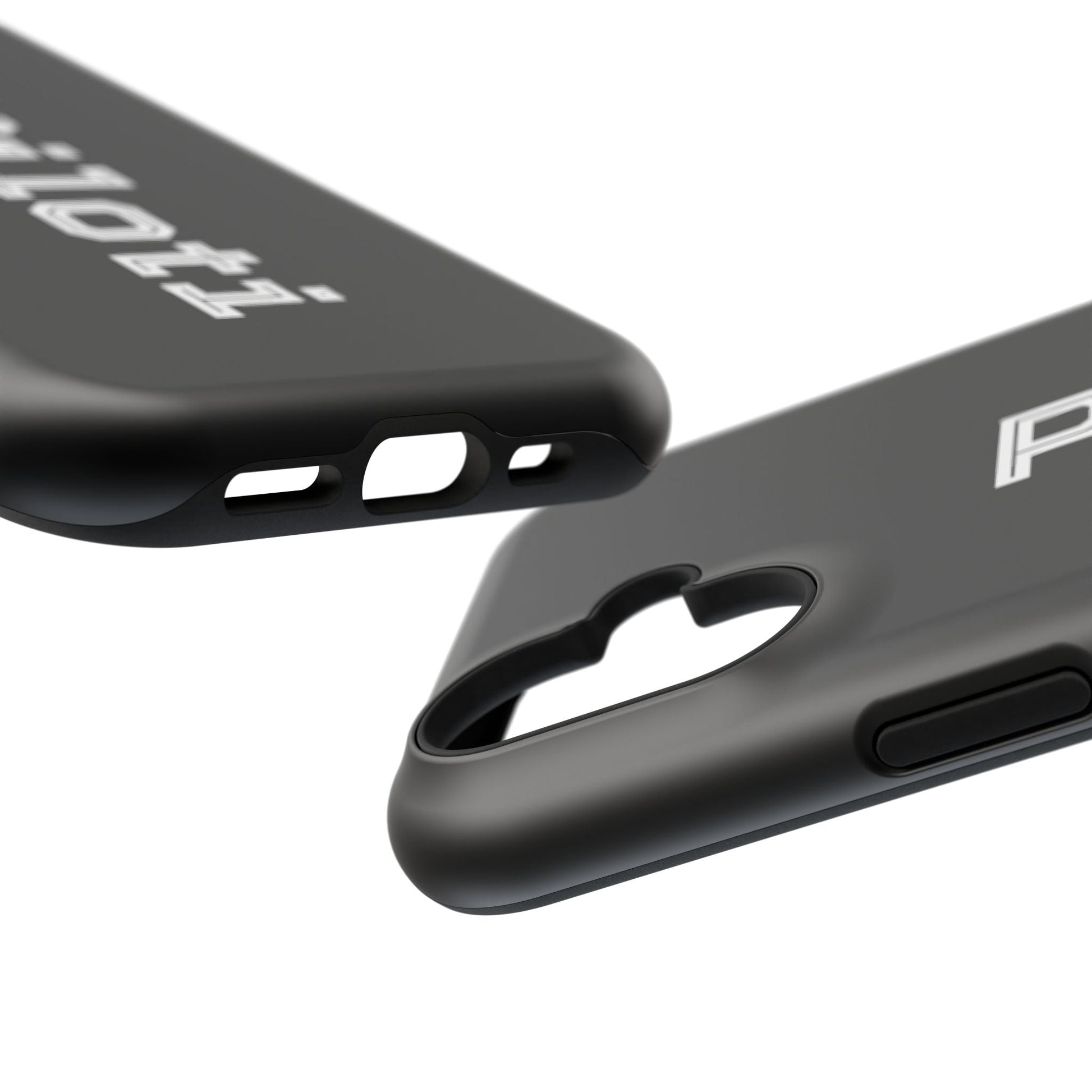 Impact-Resistant Smartphone Cases in black Printify