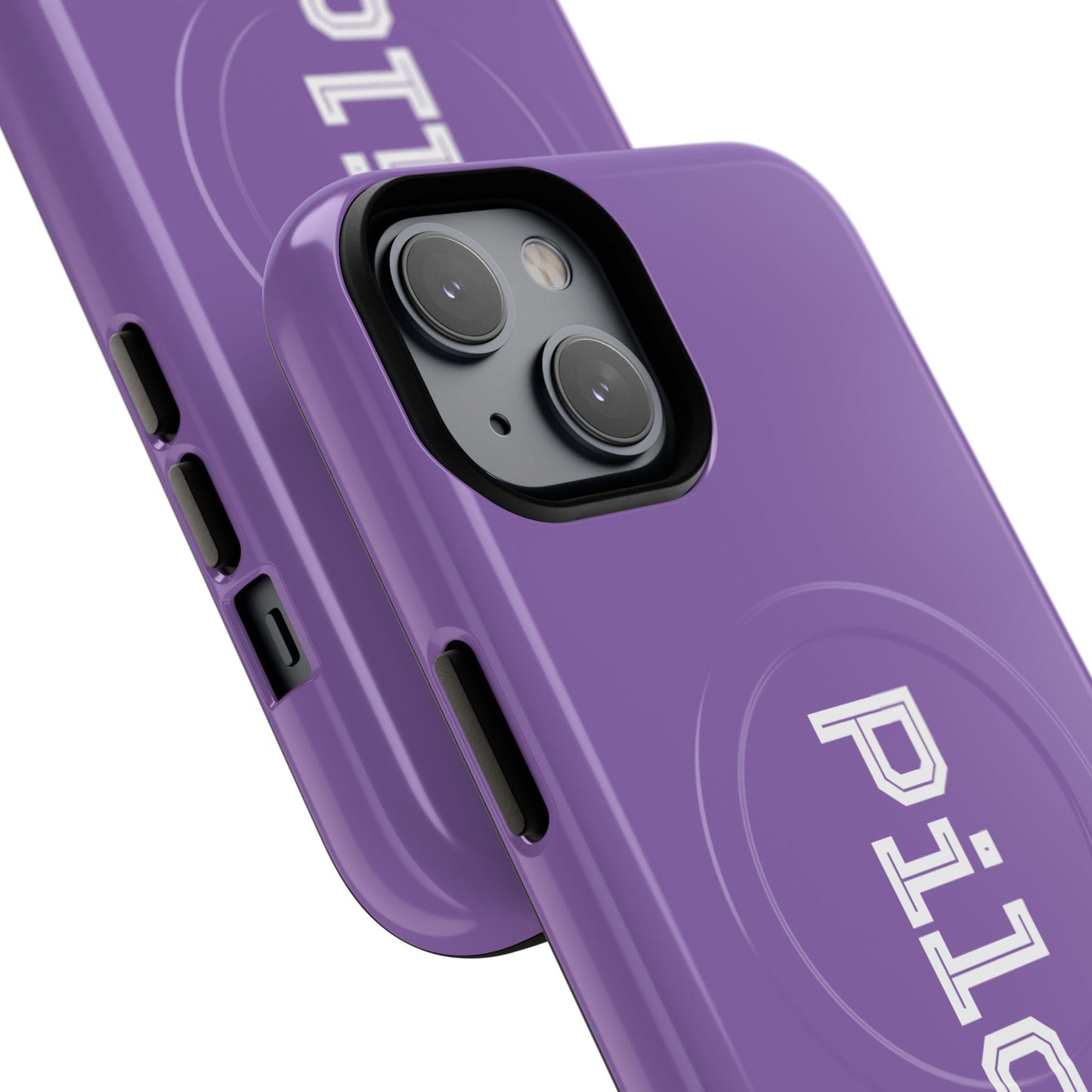 Tough Magnetic iPhone Cases Piloti in light purple Printify