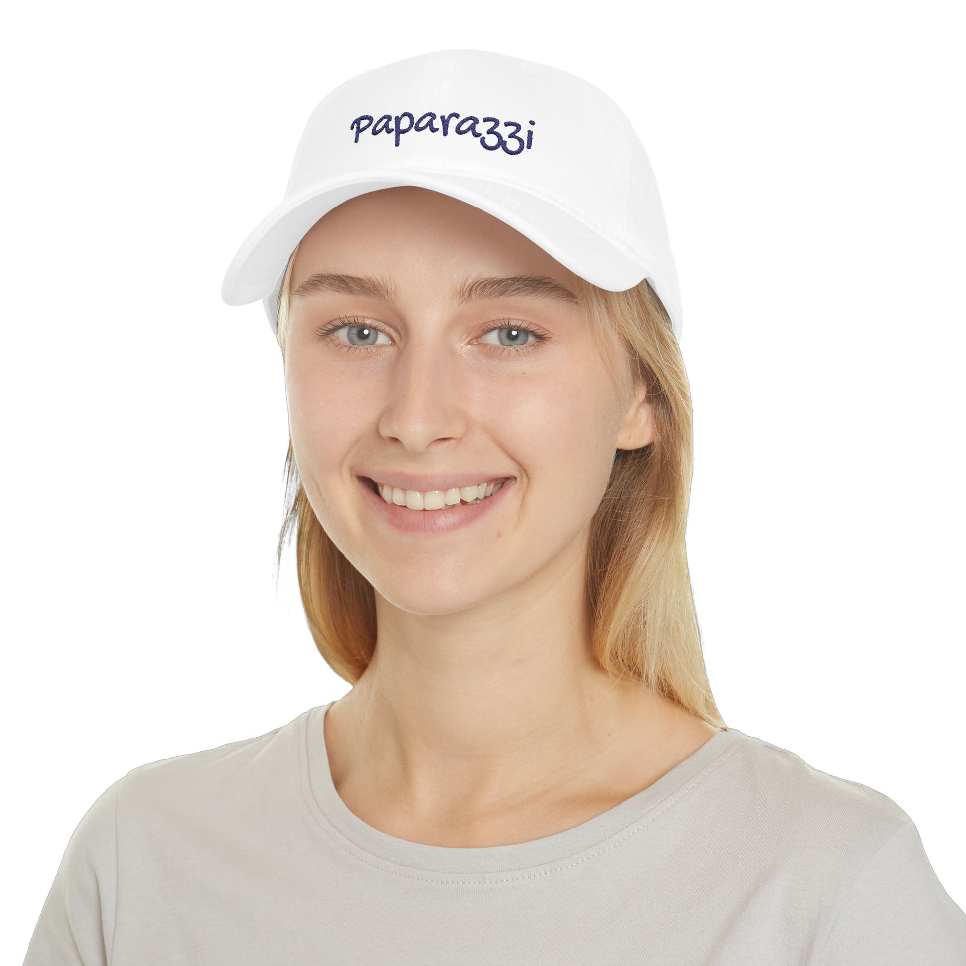Paparazzi Baseball Cap Navy Embroidery Printify