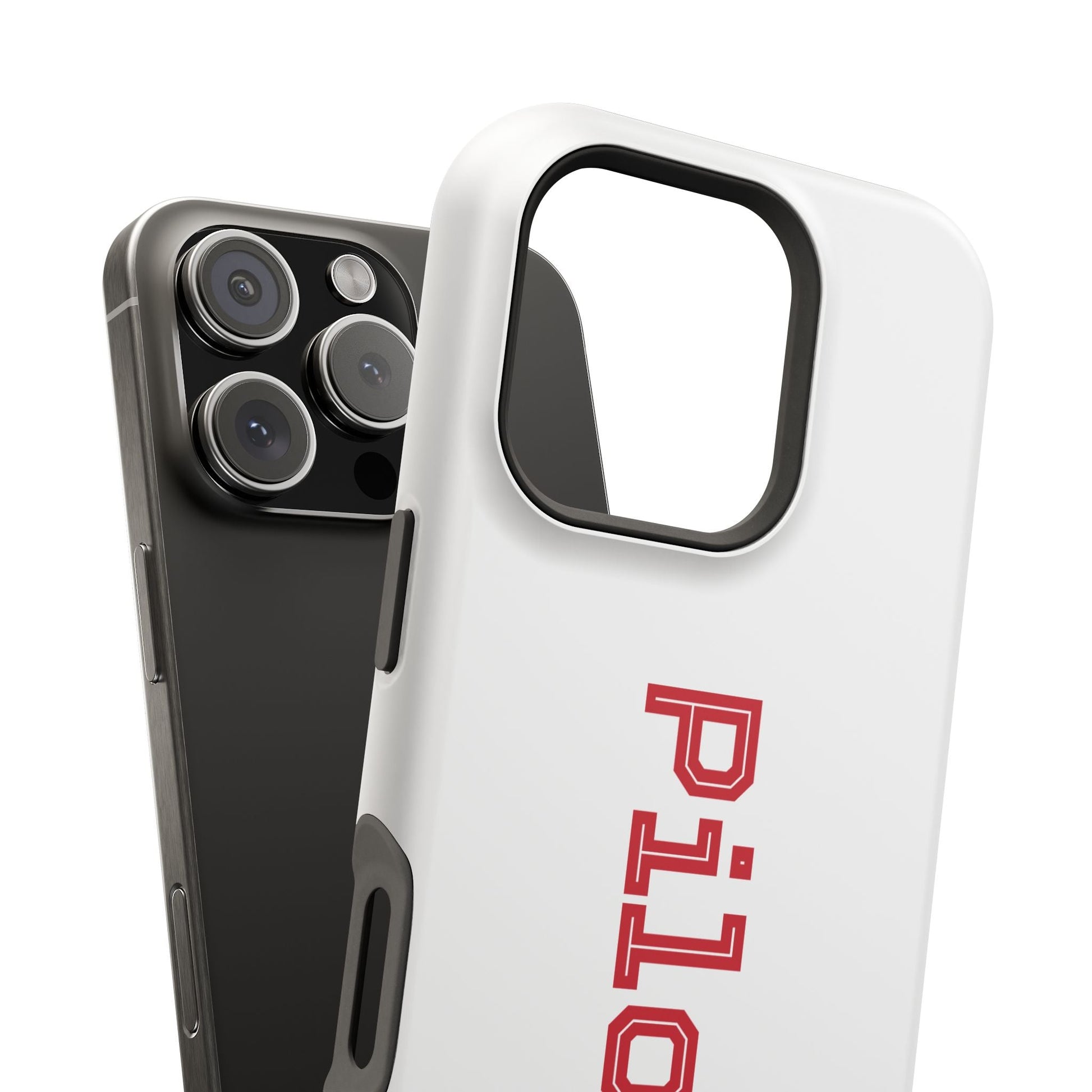Impact-Resistant Smartphone Cases in white Printify