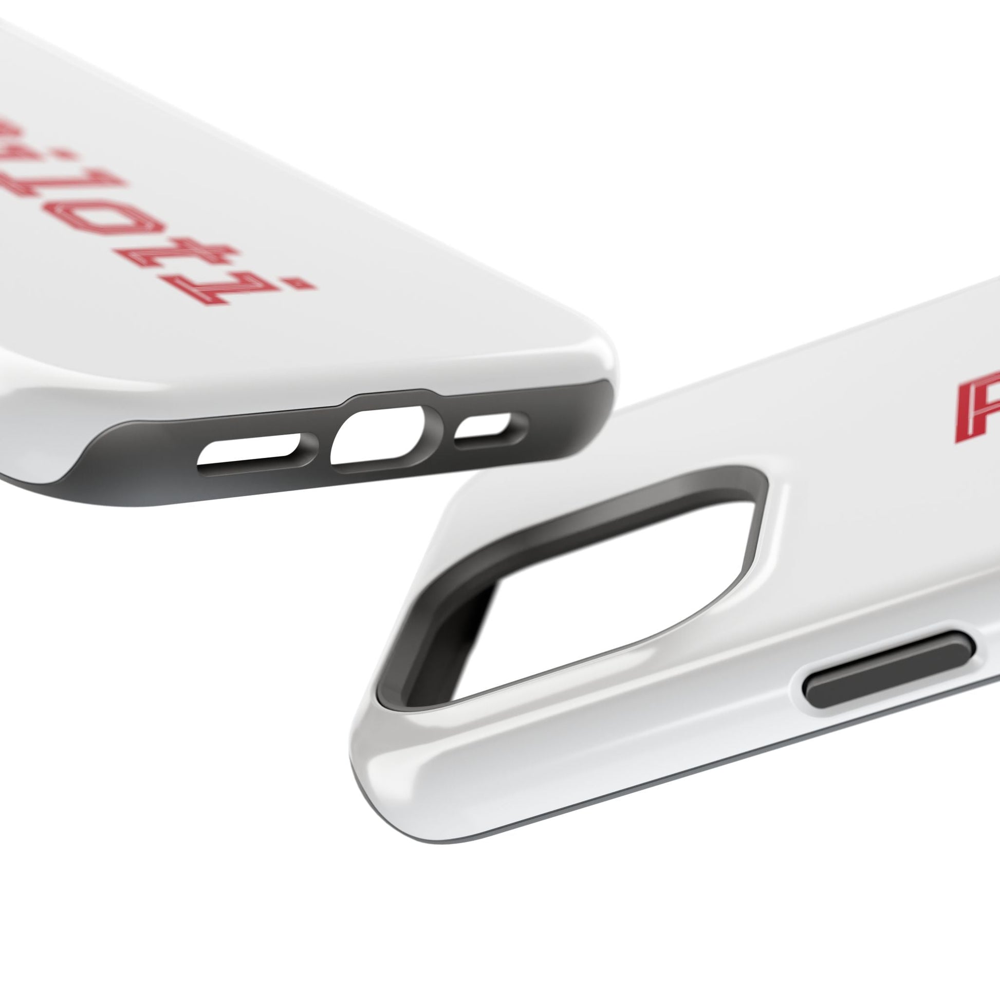 Impact-Resistant Smartphone Cases in white Printify