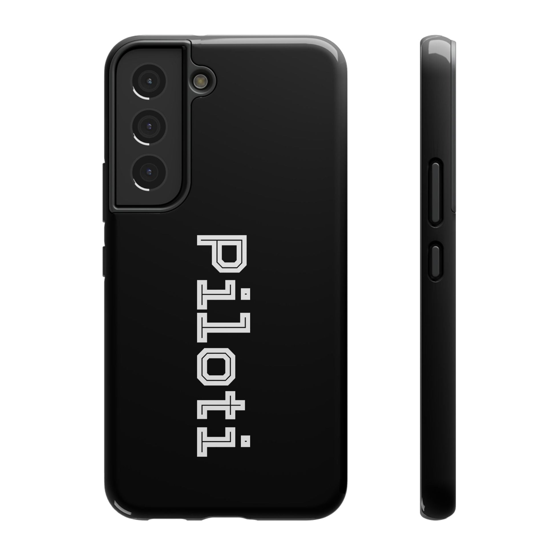 Impact-Resistant Smartphone Cases in black Printify