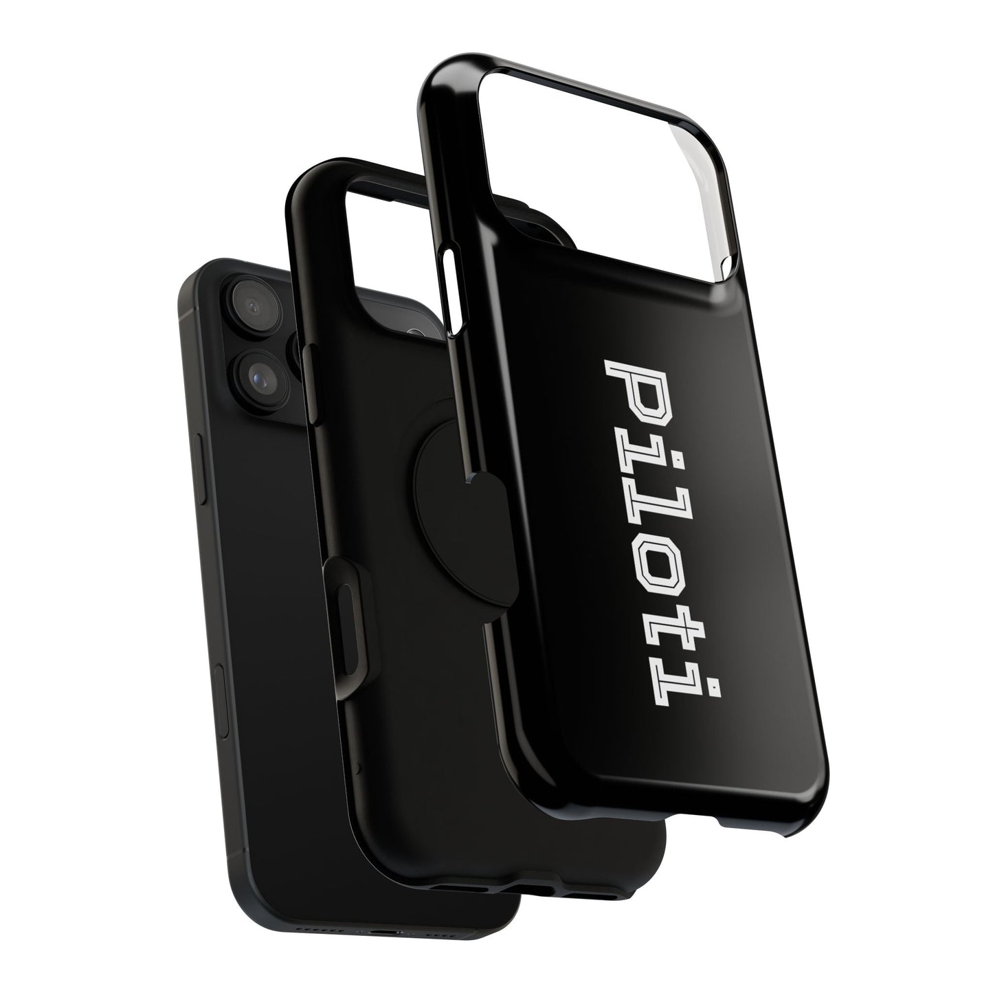Impact-Resistant Smartphone Cases in black Printify