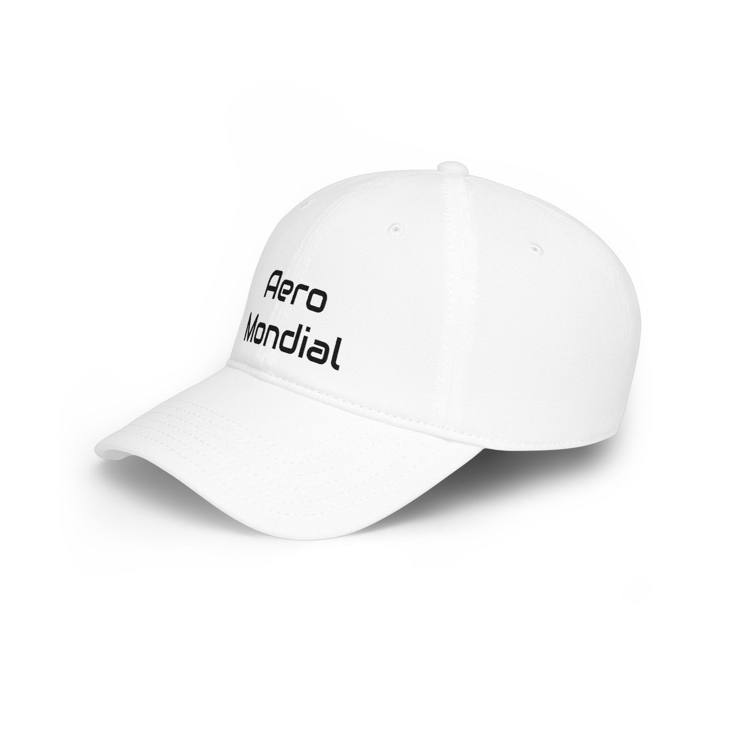 Aero Mondial Black Baseball Cap Printify