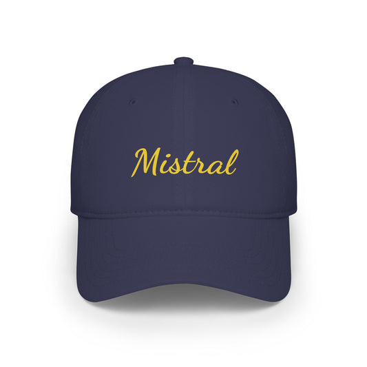 Dark Navy Mistral Baseball Cap Printify