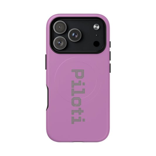 Tough Magnetic iPhone Cases Piloti in pink Printify