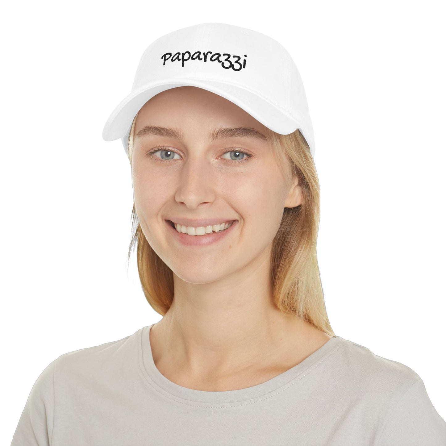 Paparazzi Baseball Cap Black Embroidery Printify