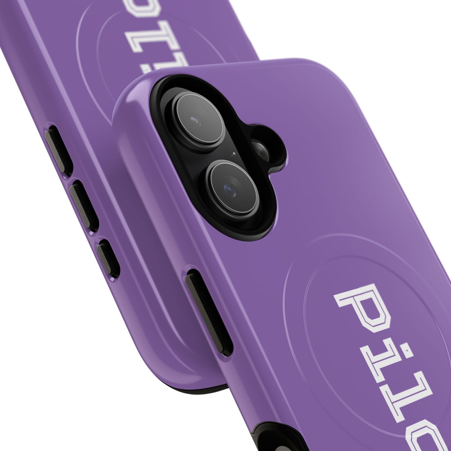 Tough Magnetic iPhone Cases Piloti in light purple Printify