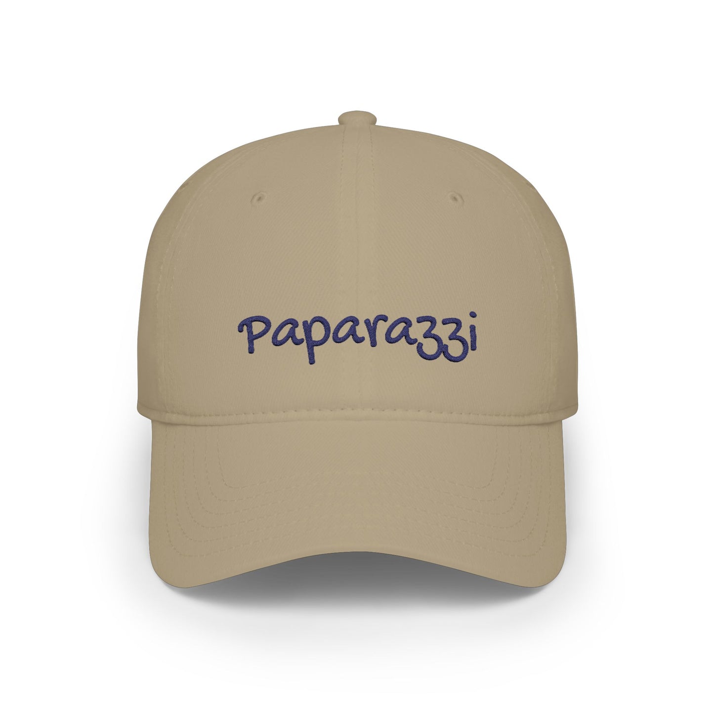 Paparazzi Baseball Cap Navy Embroidery Printify