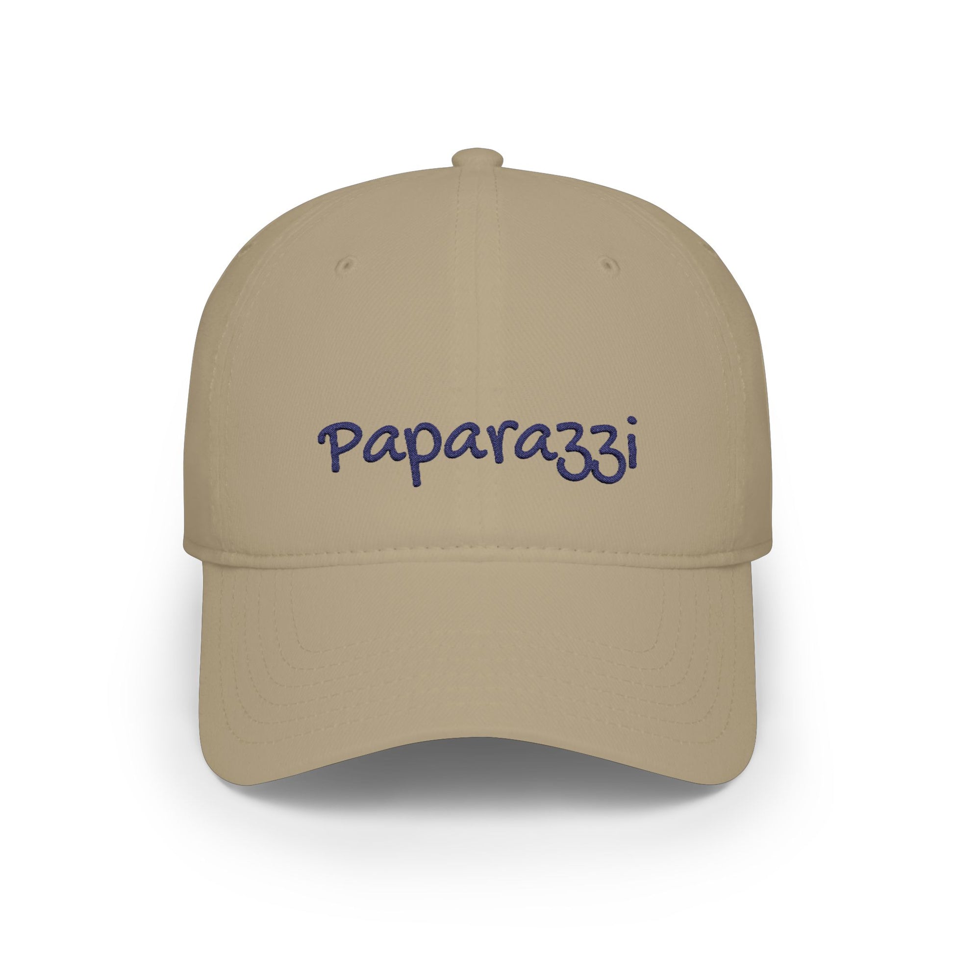 Paparazzi Baseball Cap Navy Embroidery Printify