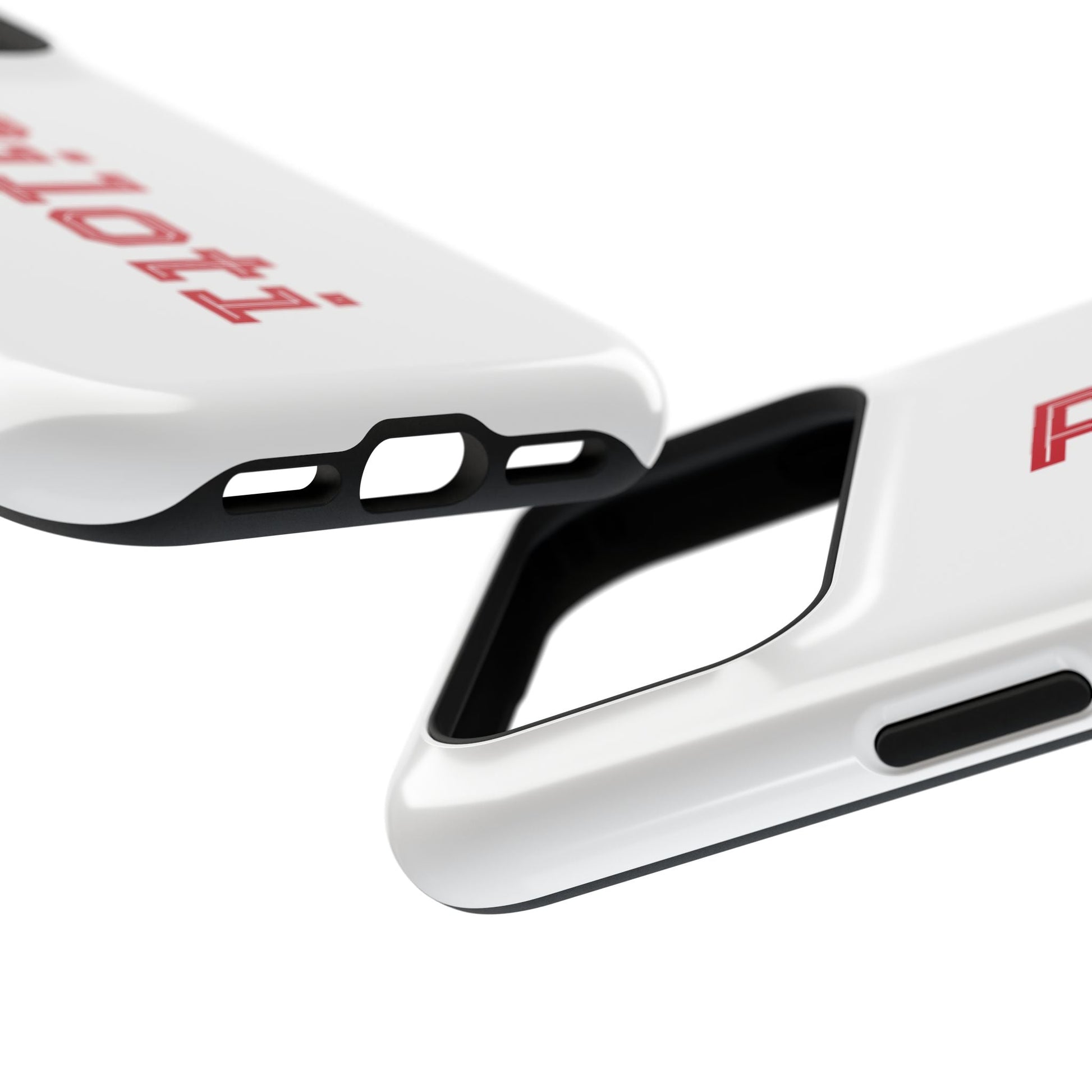 Impact-Resistant Smartphone Cases in white Printify